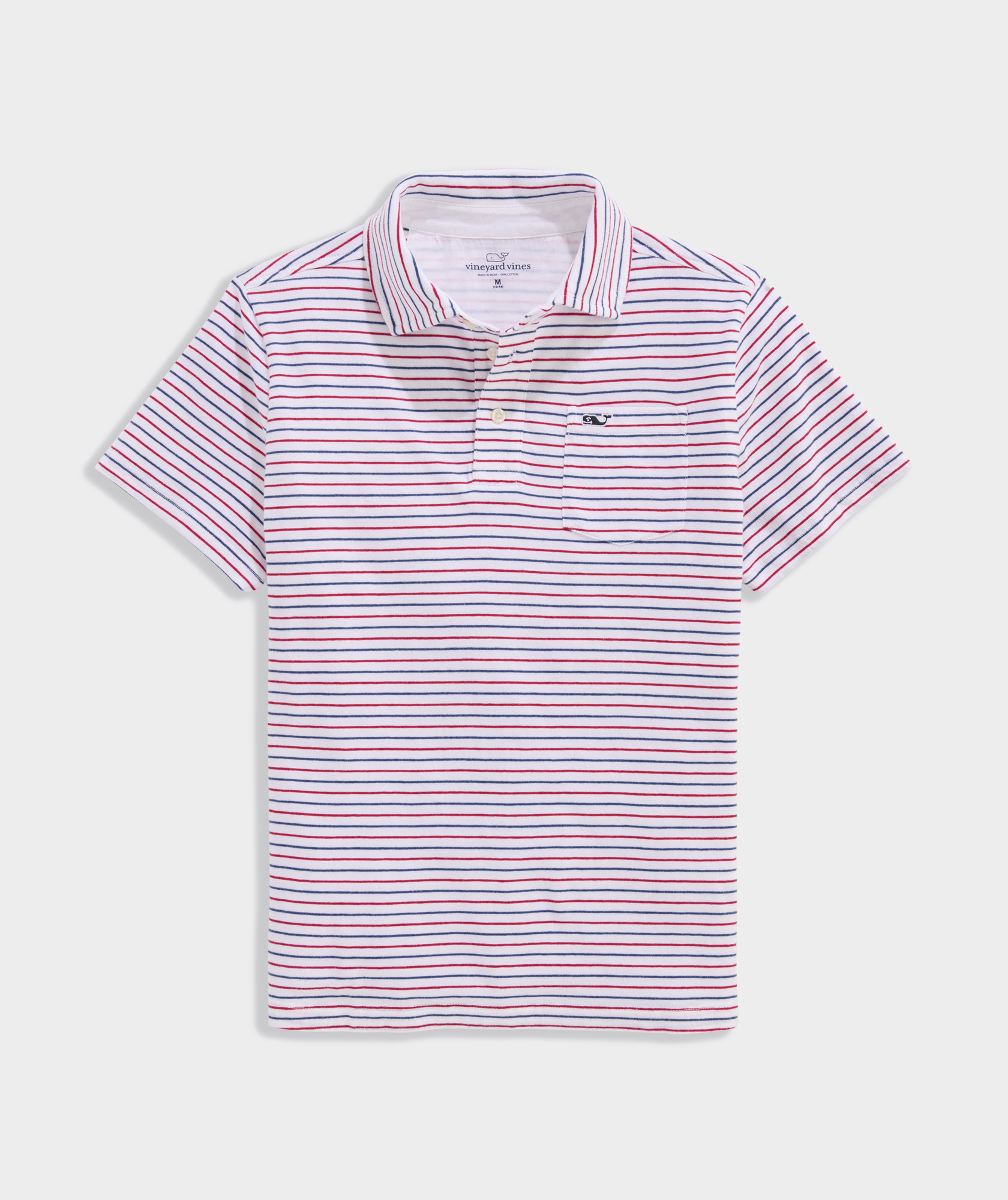 Boys' Stripe Surf Polo
