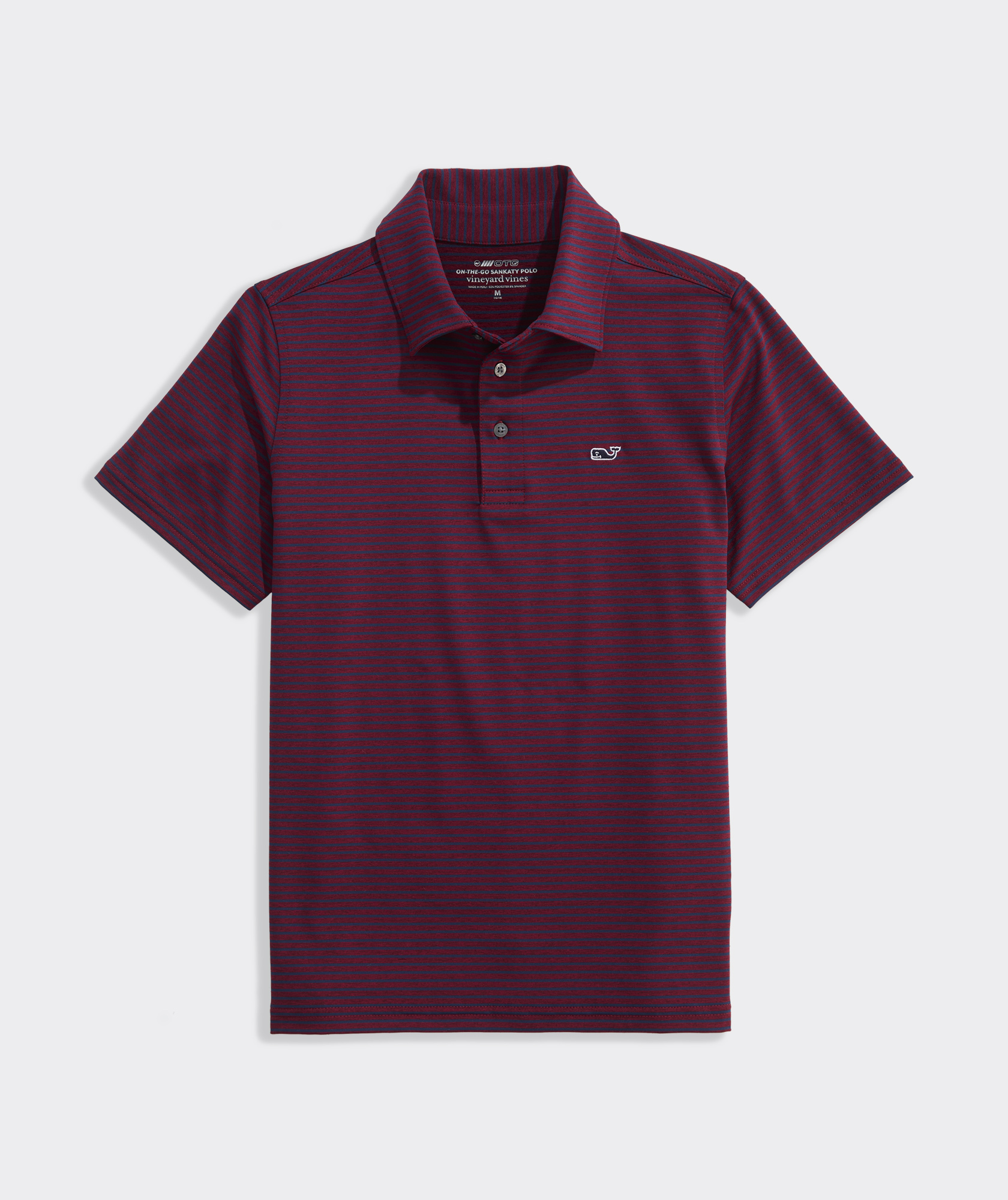 Boys' Bradley Stripe Sankaty Polo