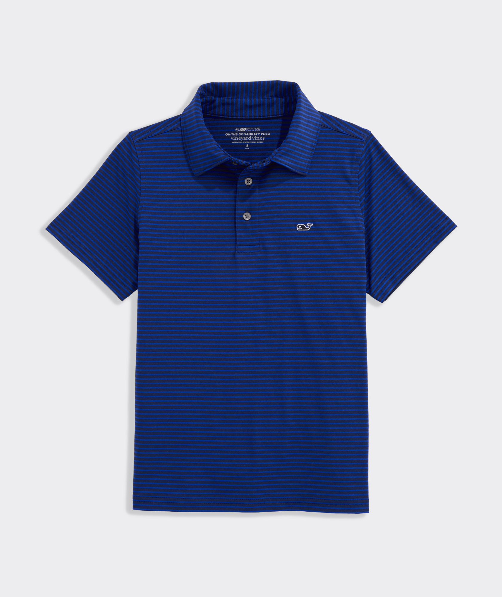 Boys' Bradley Stripe Sankaty Polo