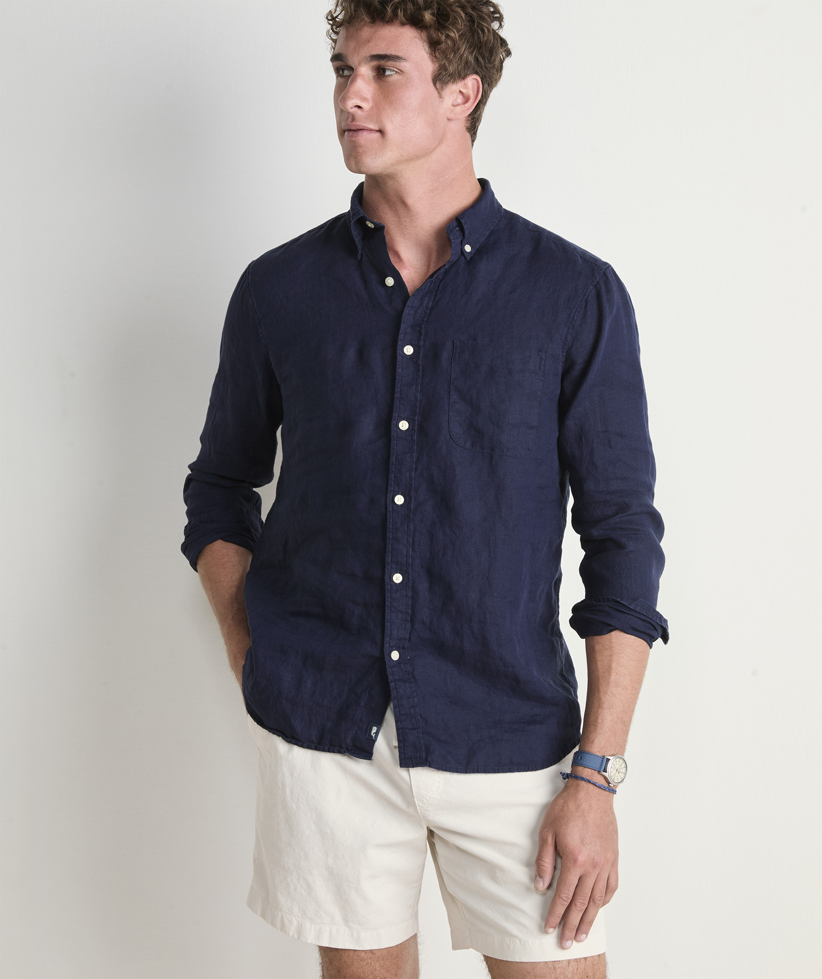 Linen Surfside Solid Shirt