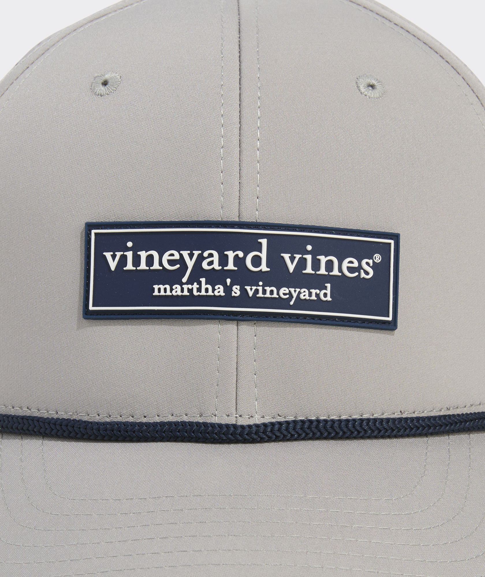 Rubber Patch Logo Box Performance Baseball Hat