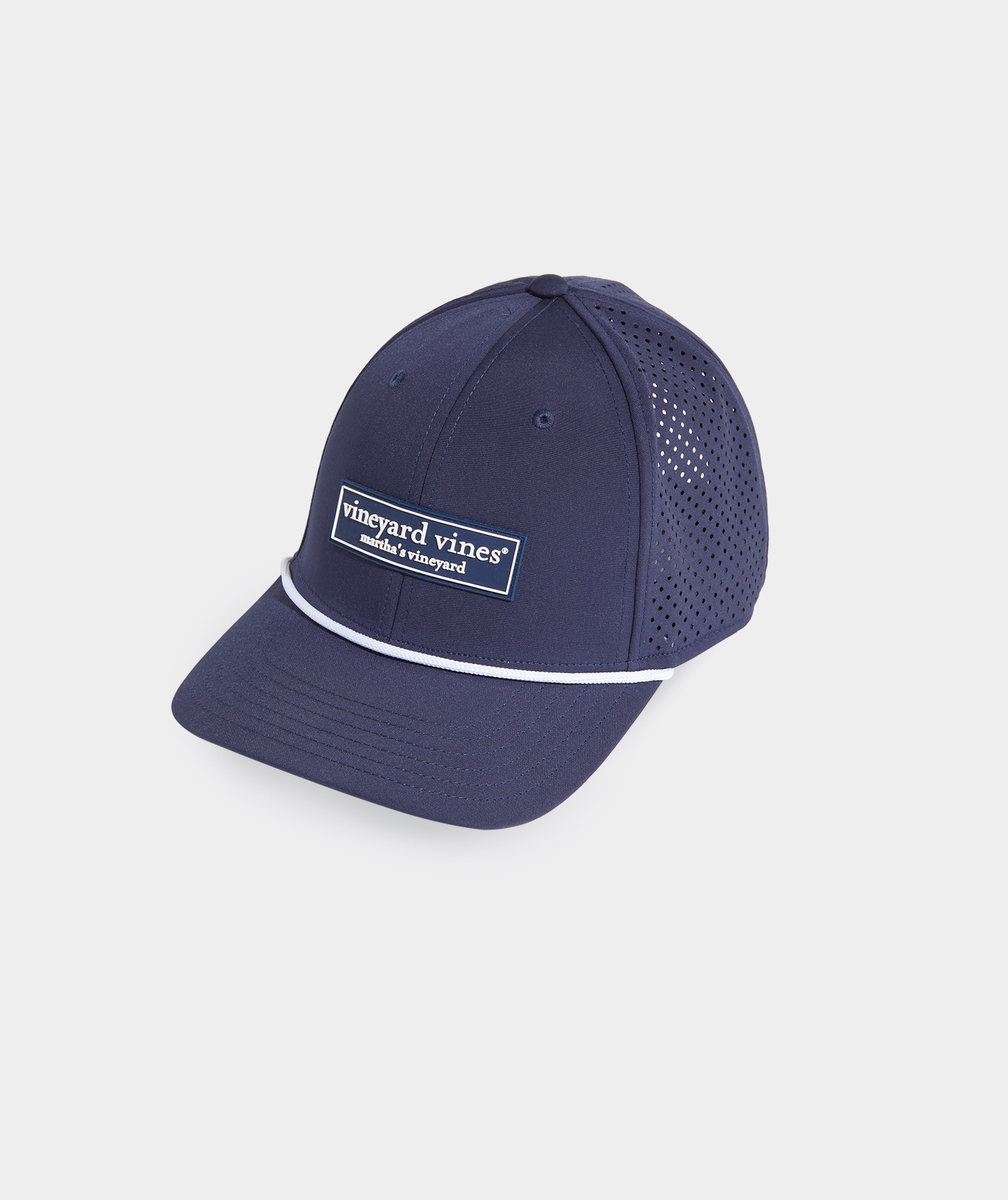 Rubber Patch Logo Box Performance Baseball Hat