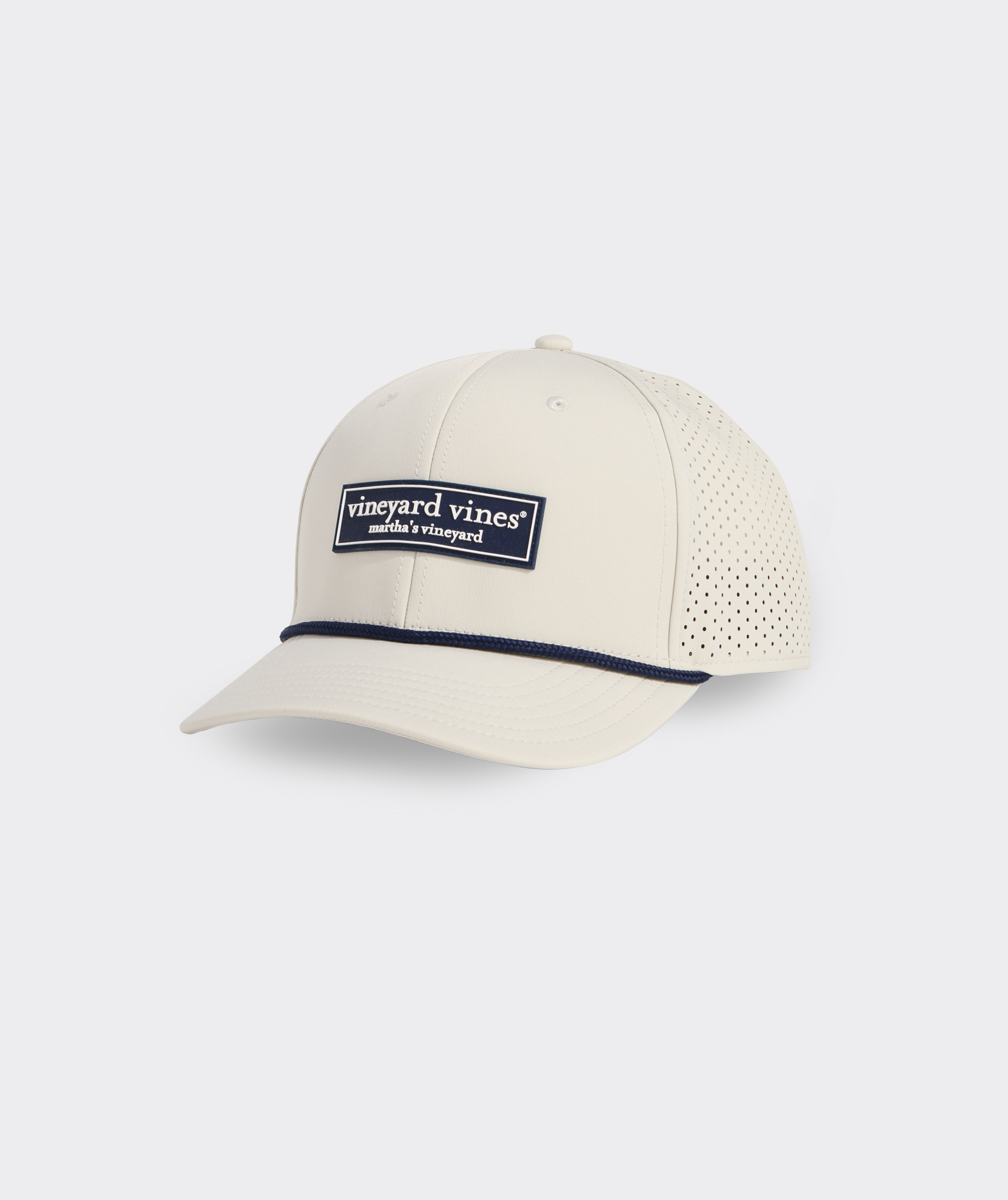 Rubber Patch Logo Box Performance Baseball Hat