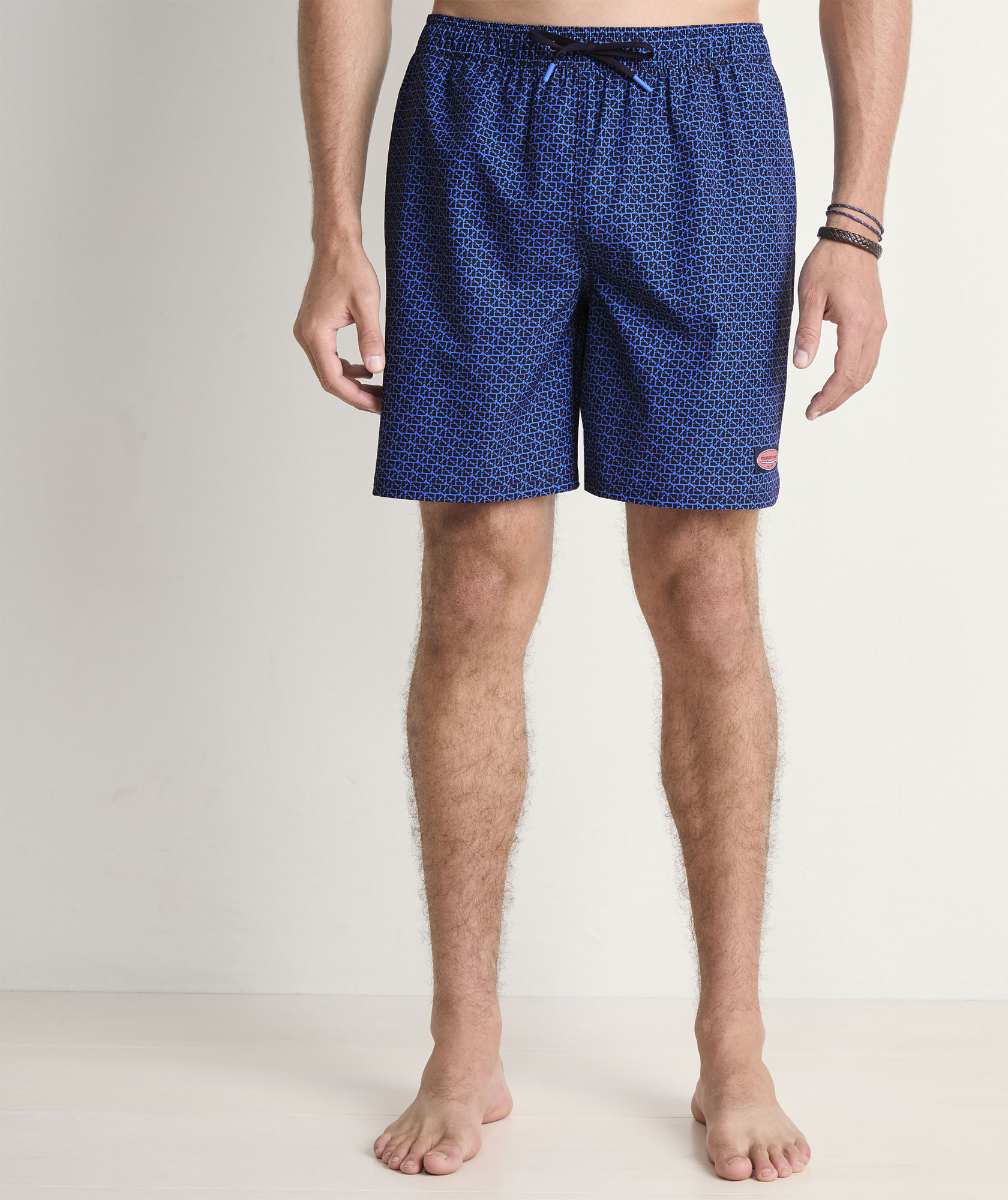 7 Inch Printed Chappy Swim Trunks