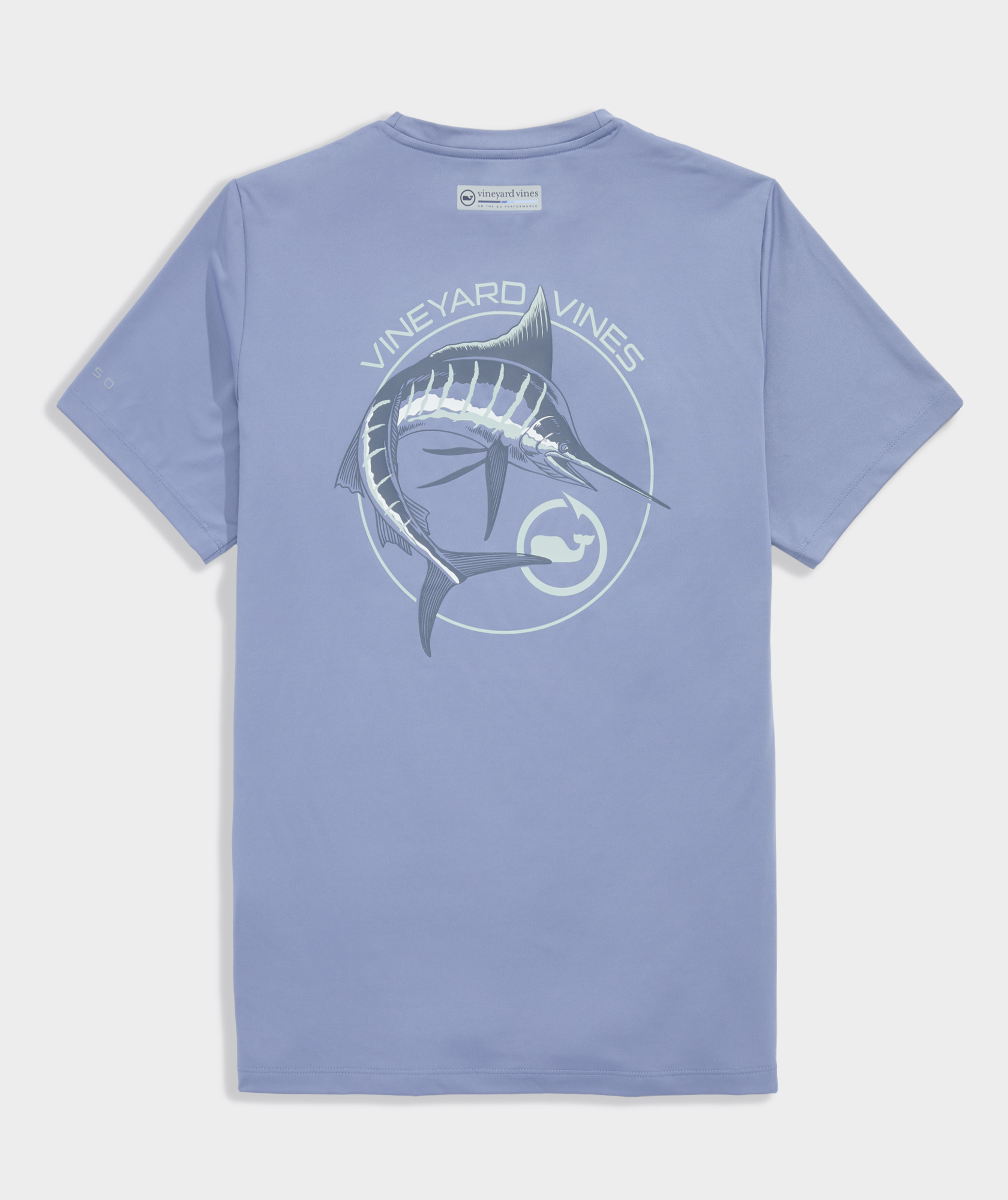 Marlin Circle Short-Sleeve Harbor Performance Tee