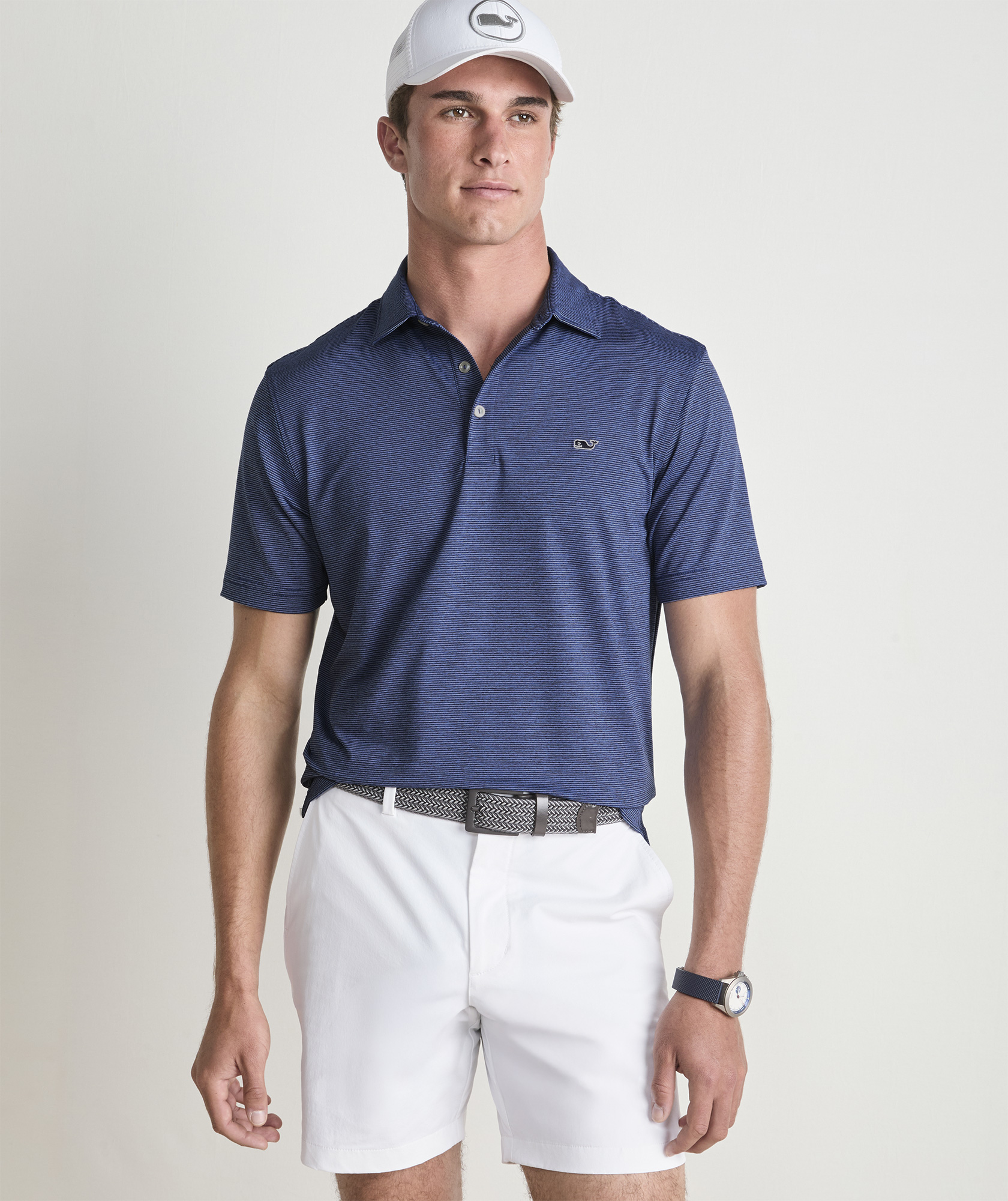 St Jean Stripe Sankaty Performance Polo