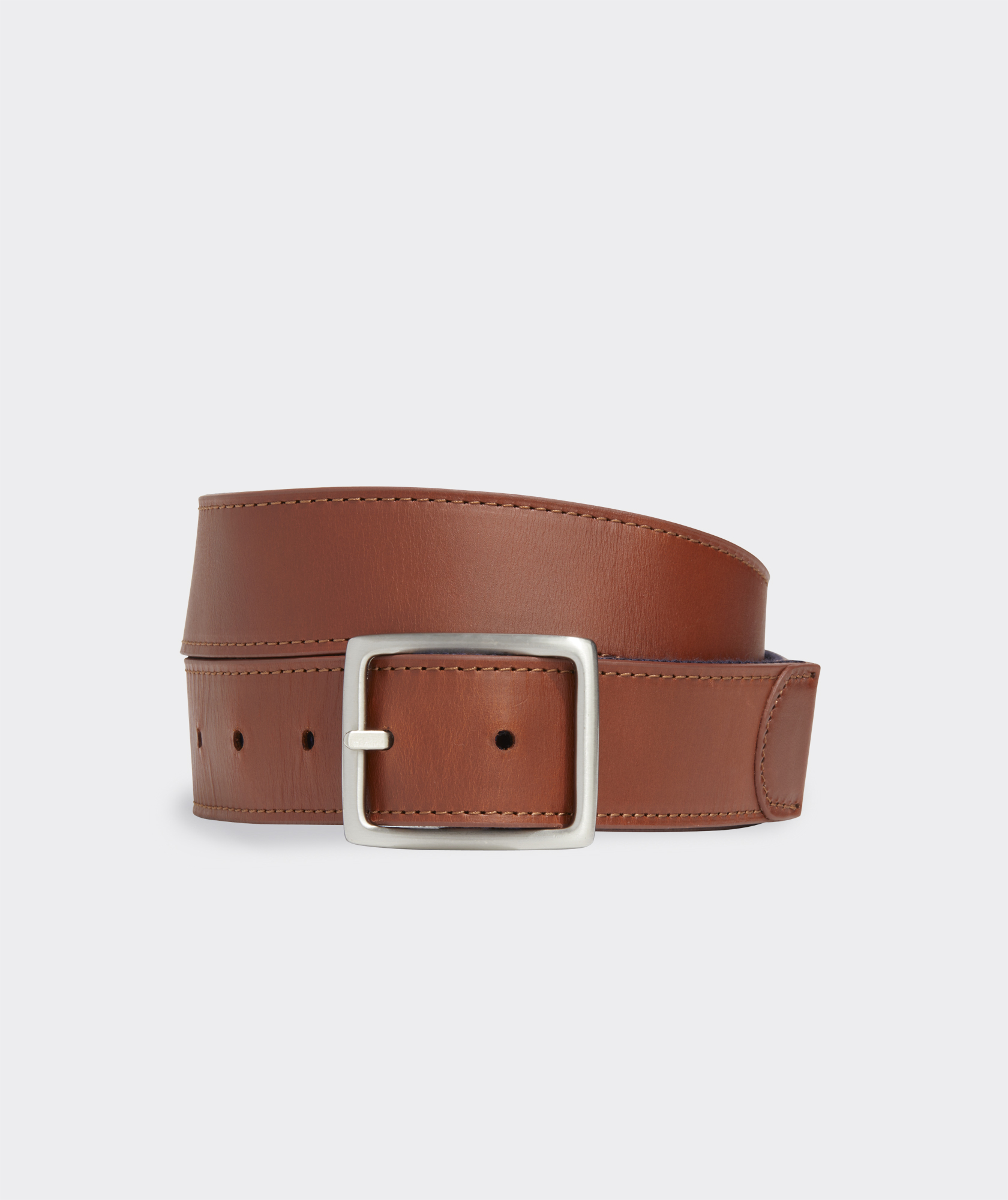 Reversible Leather Heritage Stripe Belt