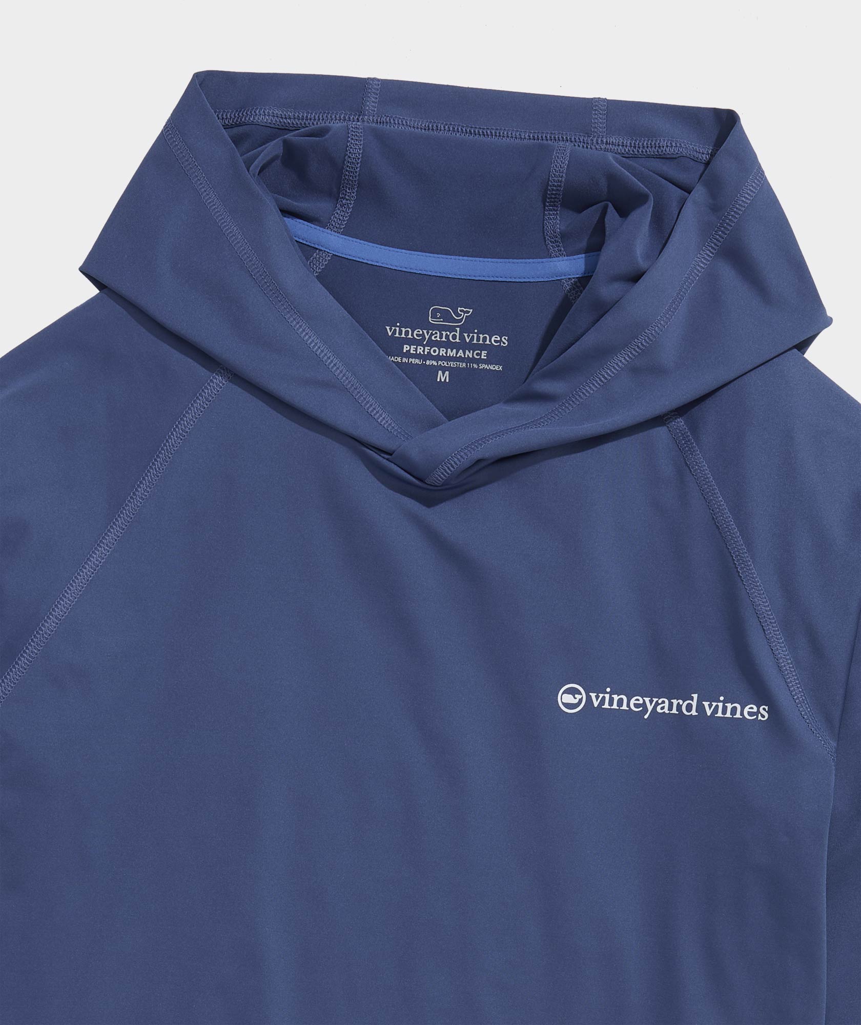 Whale Dot Long-Sleeve Harbor Performance Hoodie Tee