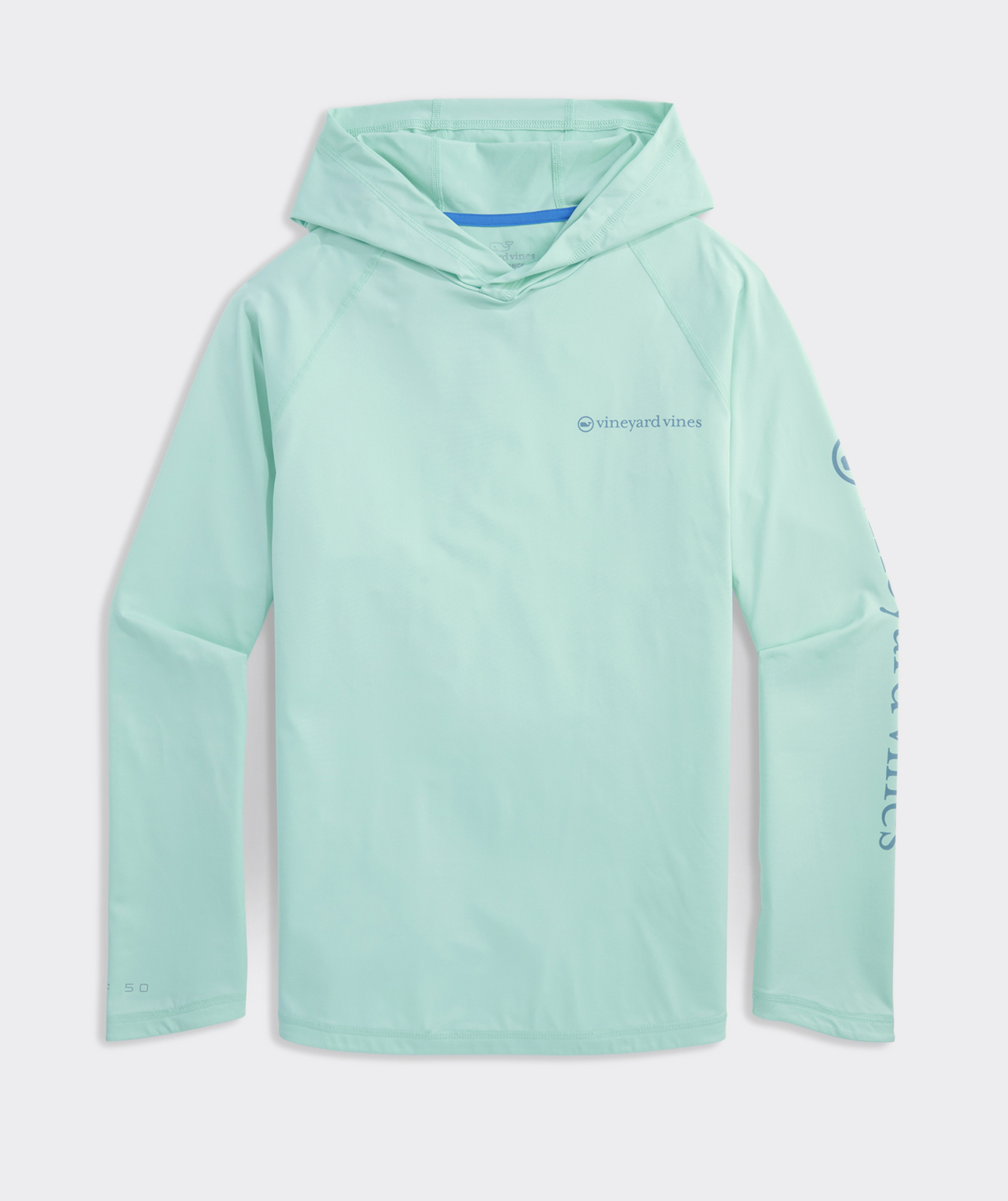Whale Dot Long-Sleeve Harbor Performance Hoodie Tee