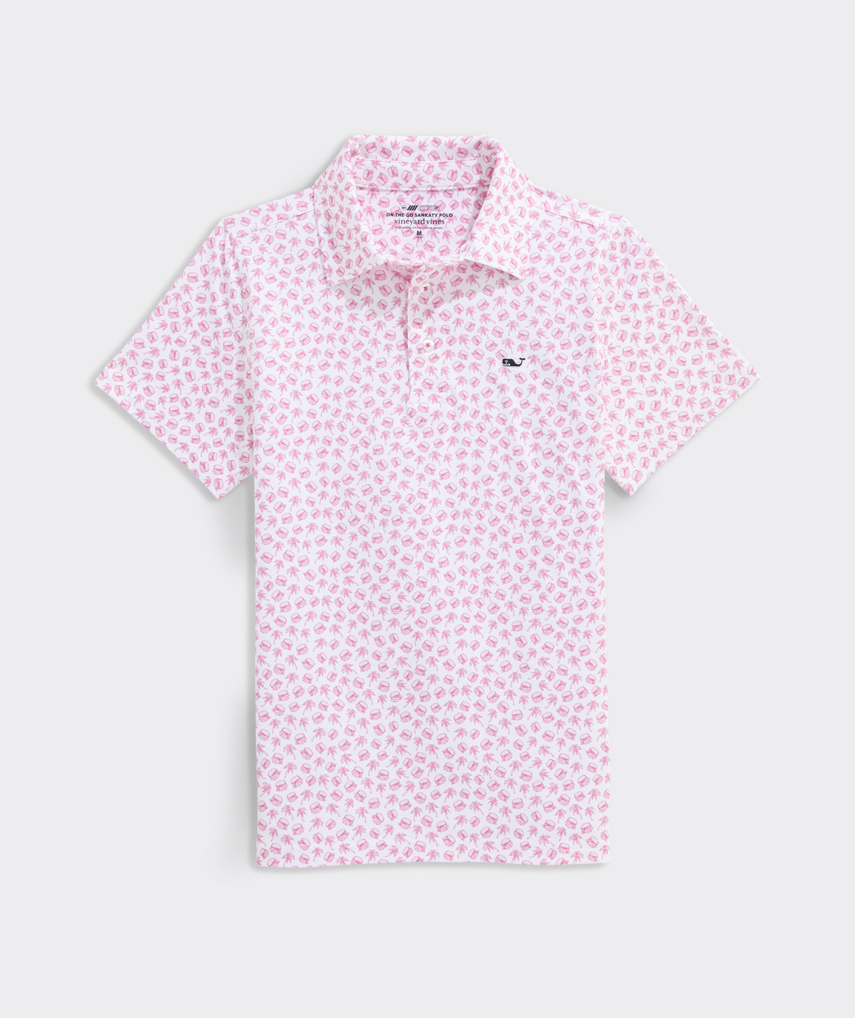 Boys' Printed Sankaty Performance Polo