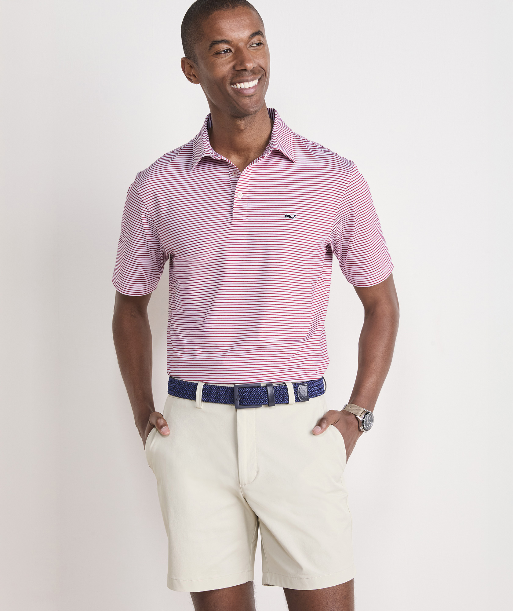 Bradley Stripe Sankaty Polo