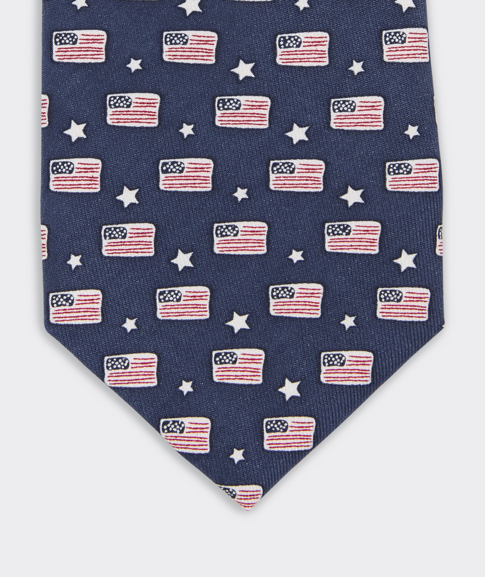 Boys' Flags & Stars Printed Tie