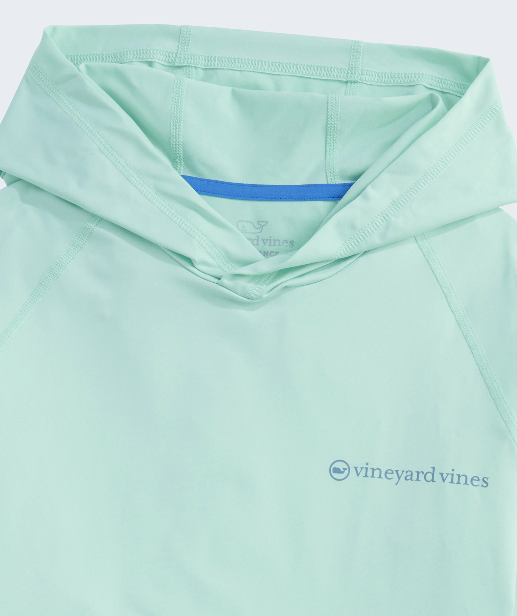 Whale Dot Long-Sleeve Harbor Performance Hoodie Tee