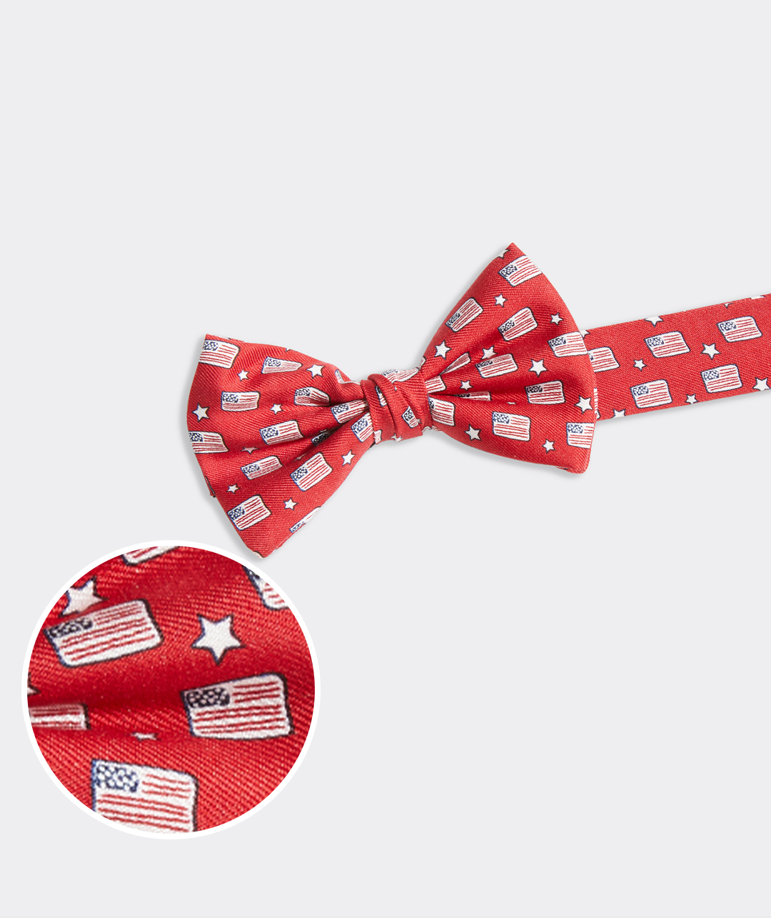 Boys' Flags & Stars Printed Bow Tie