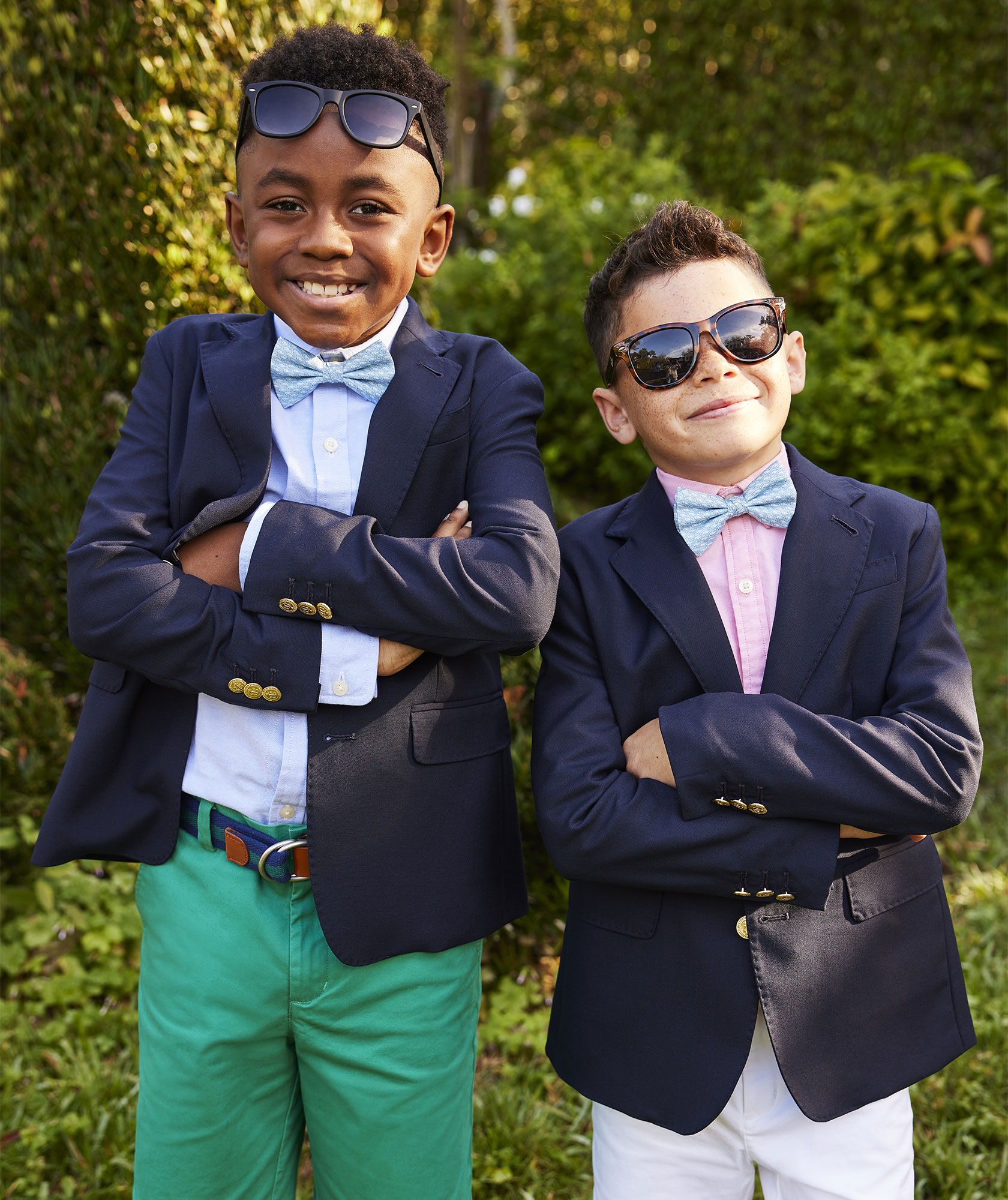 Boys' Vineyard Whale Bow Tie