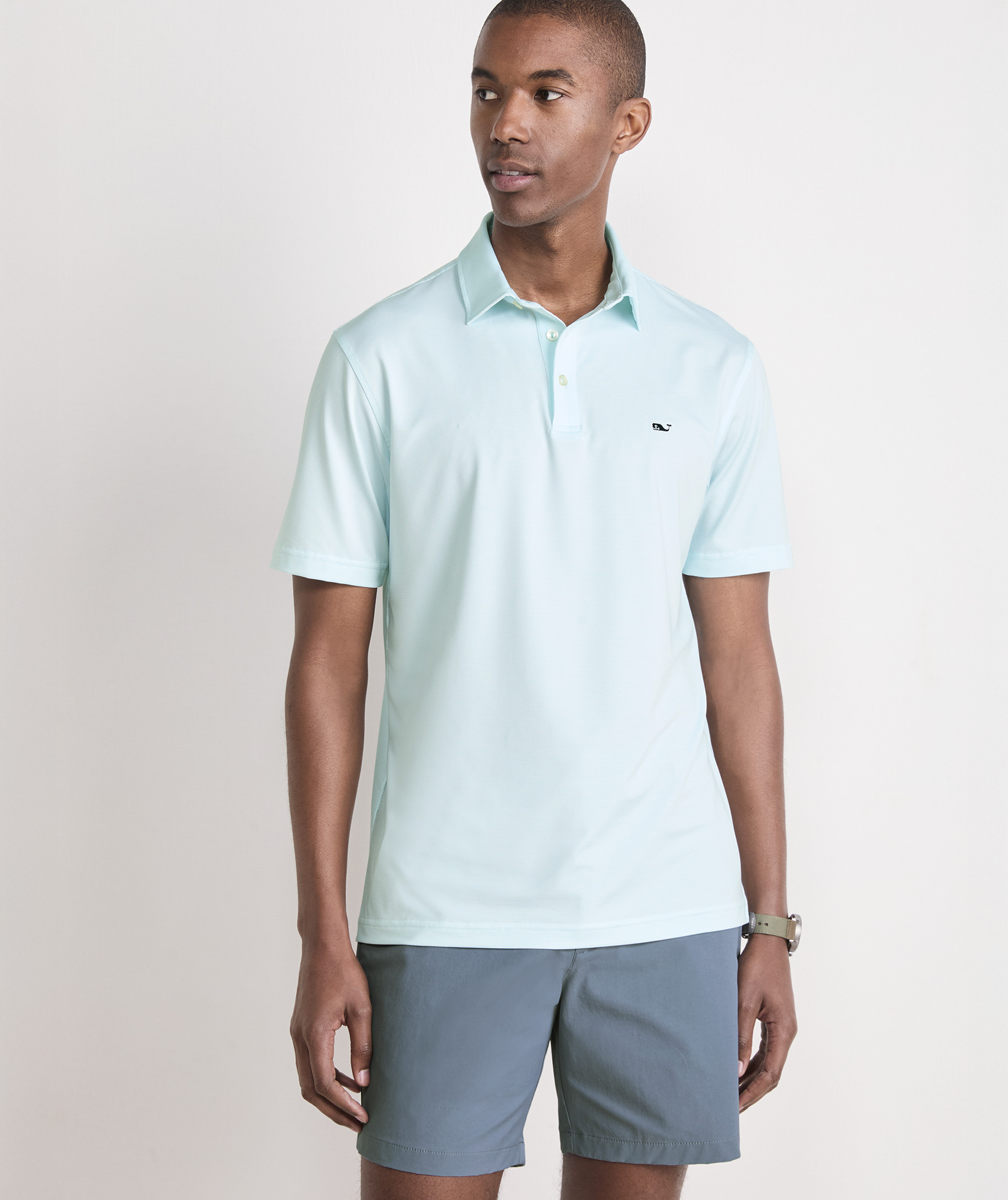 St Jean Stripe Sankaty Performance Polo