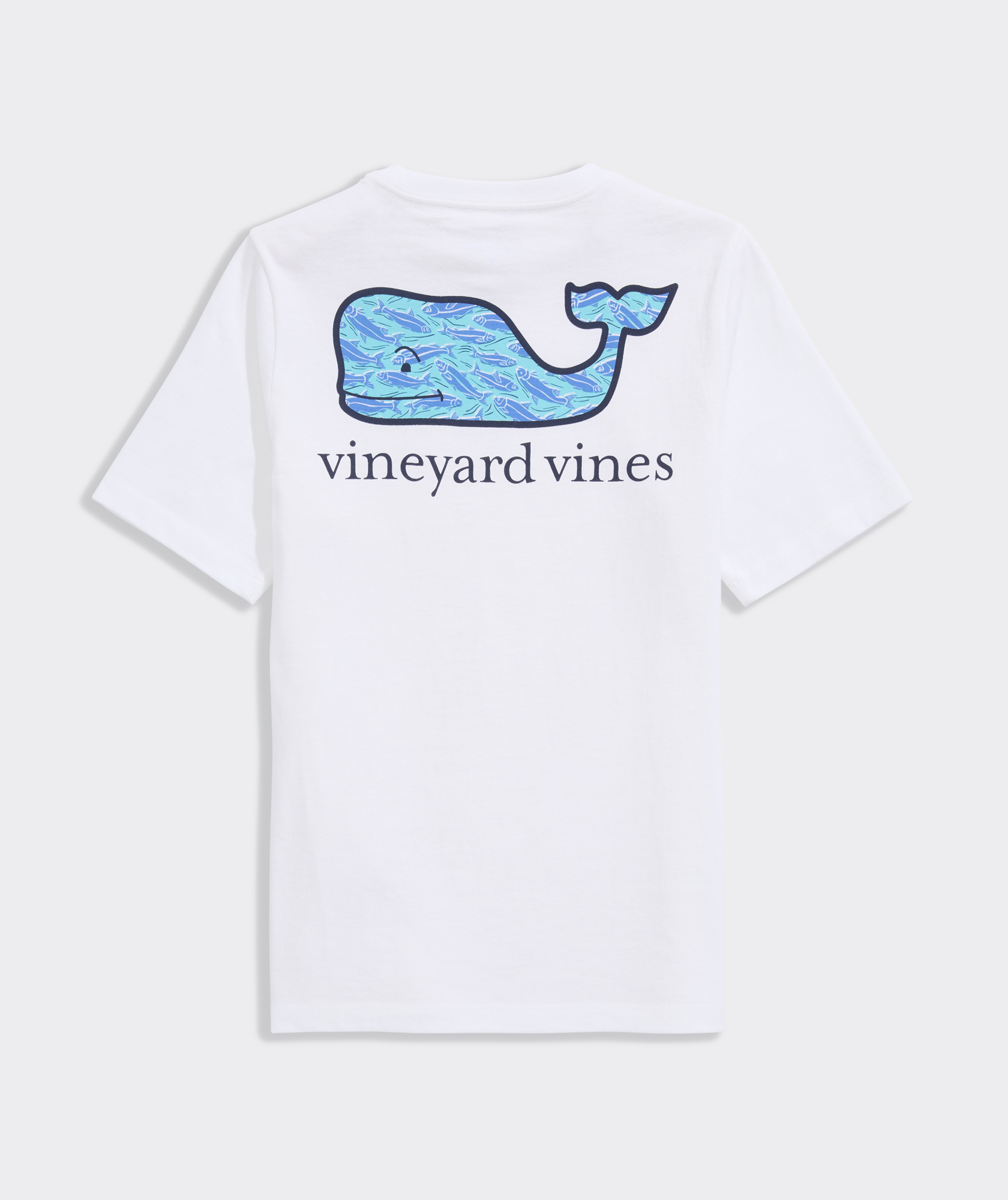 Boys' Bluff Fish Whale Short-Sleeve Pocket Tee