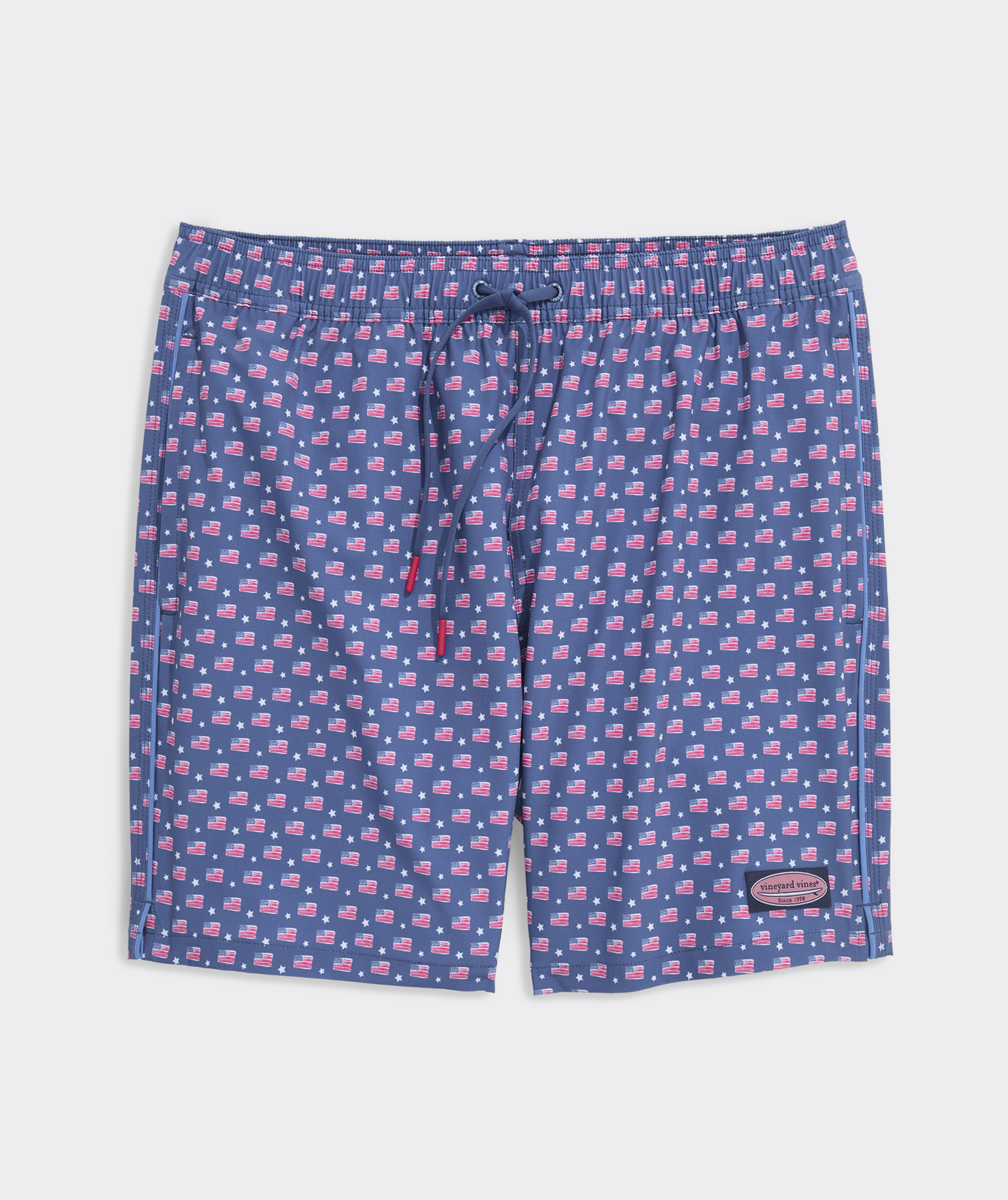 7 Inch Printed Chappy Swim Trunks