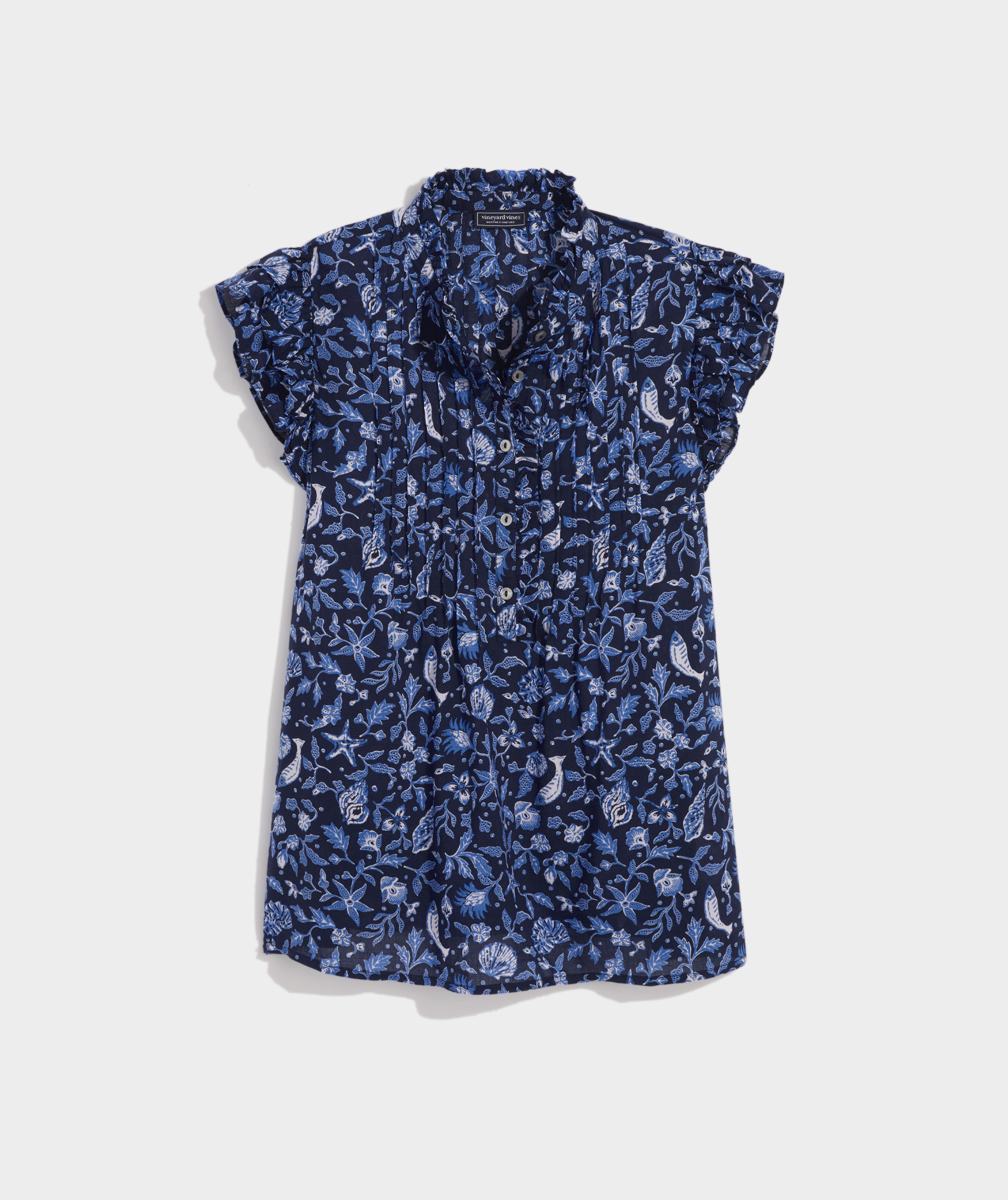 Adare Pintuck Top