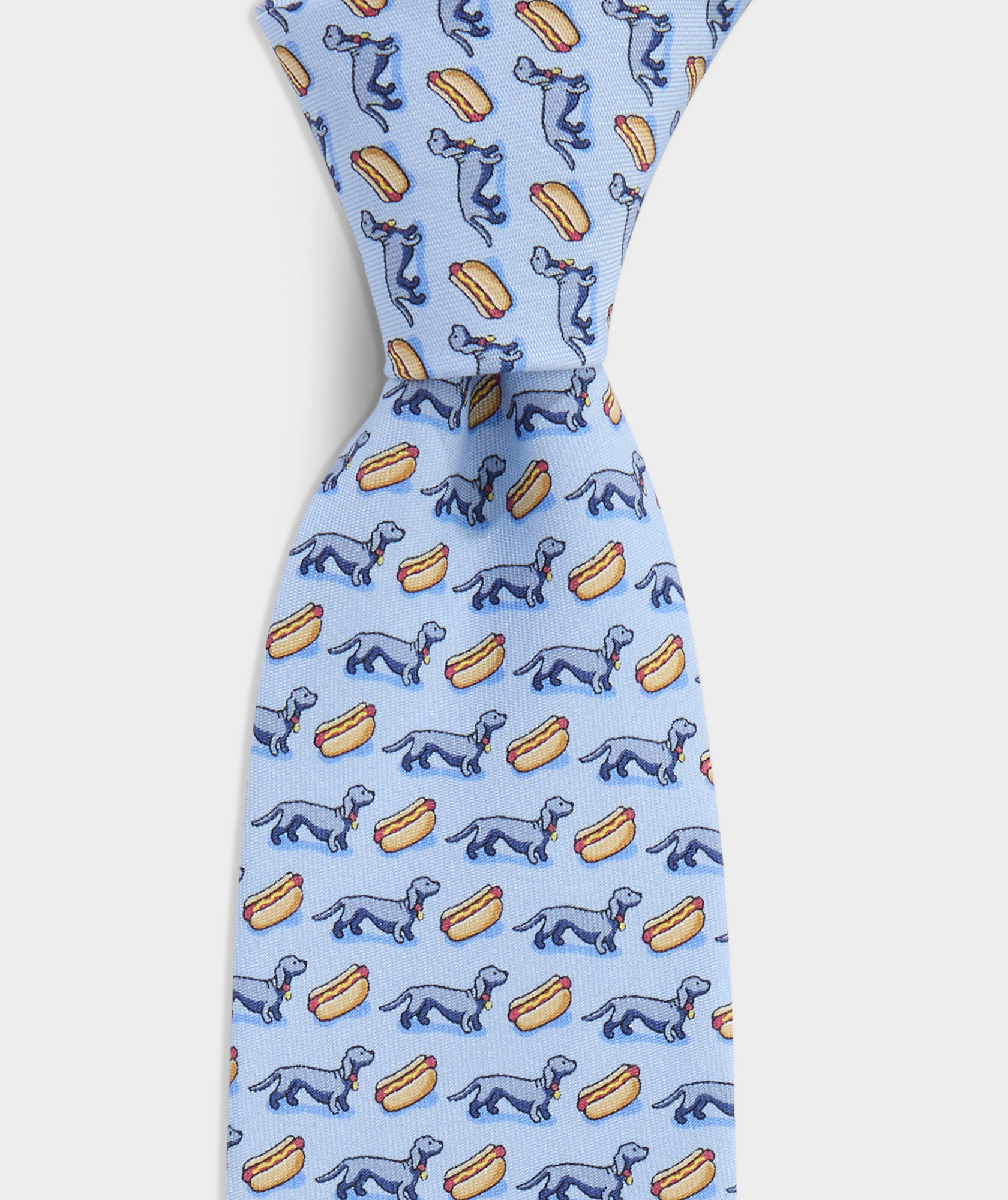 Boys' Hot Dogs Silk Tie