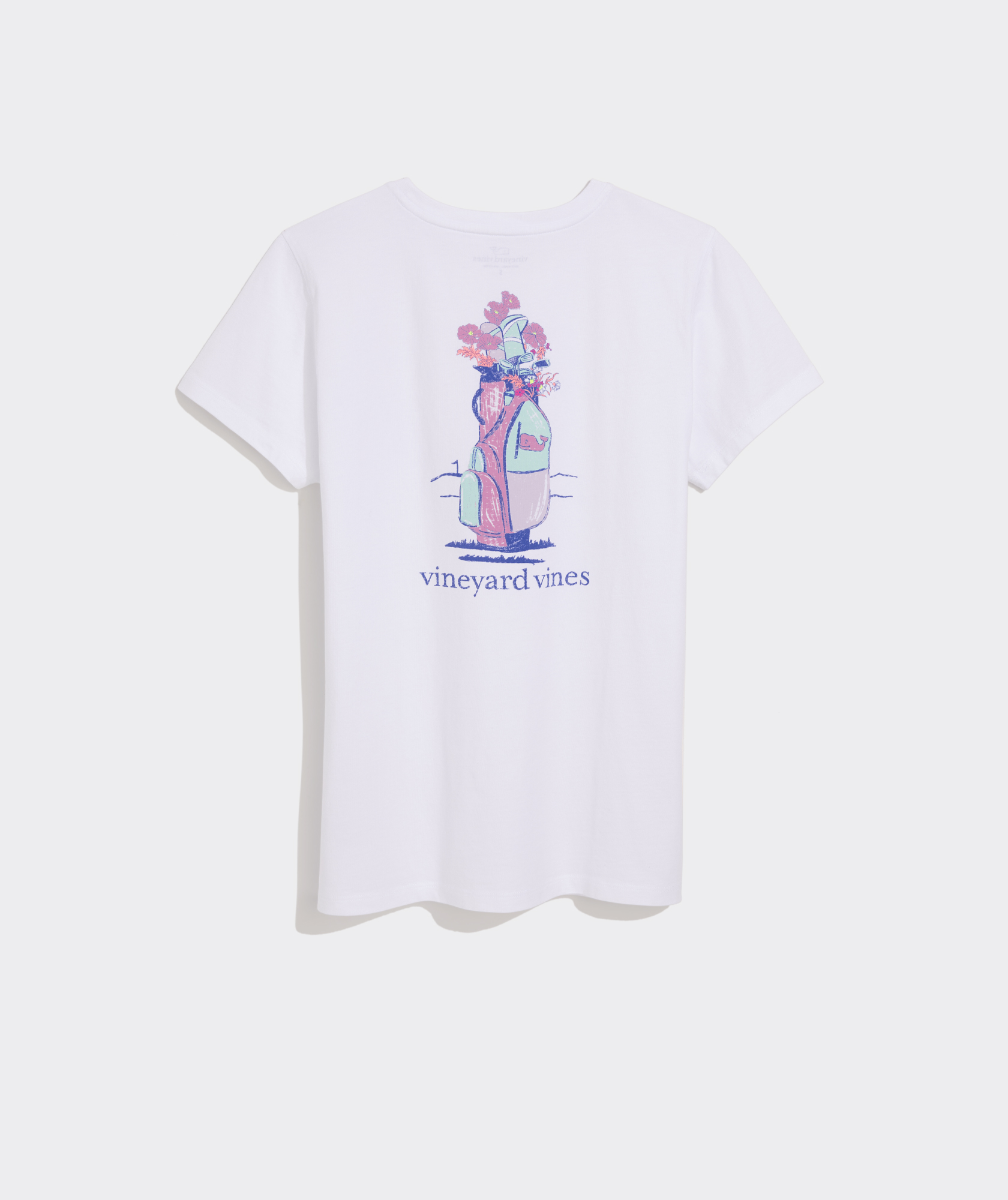 Golf Clubs Short-Sleeve Pocket Tee