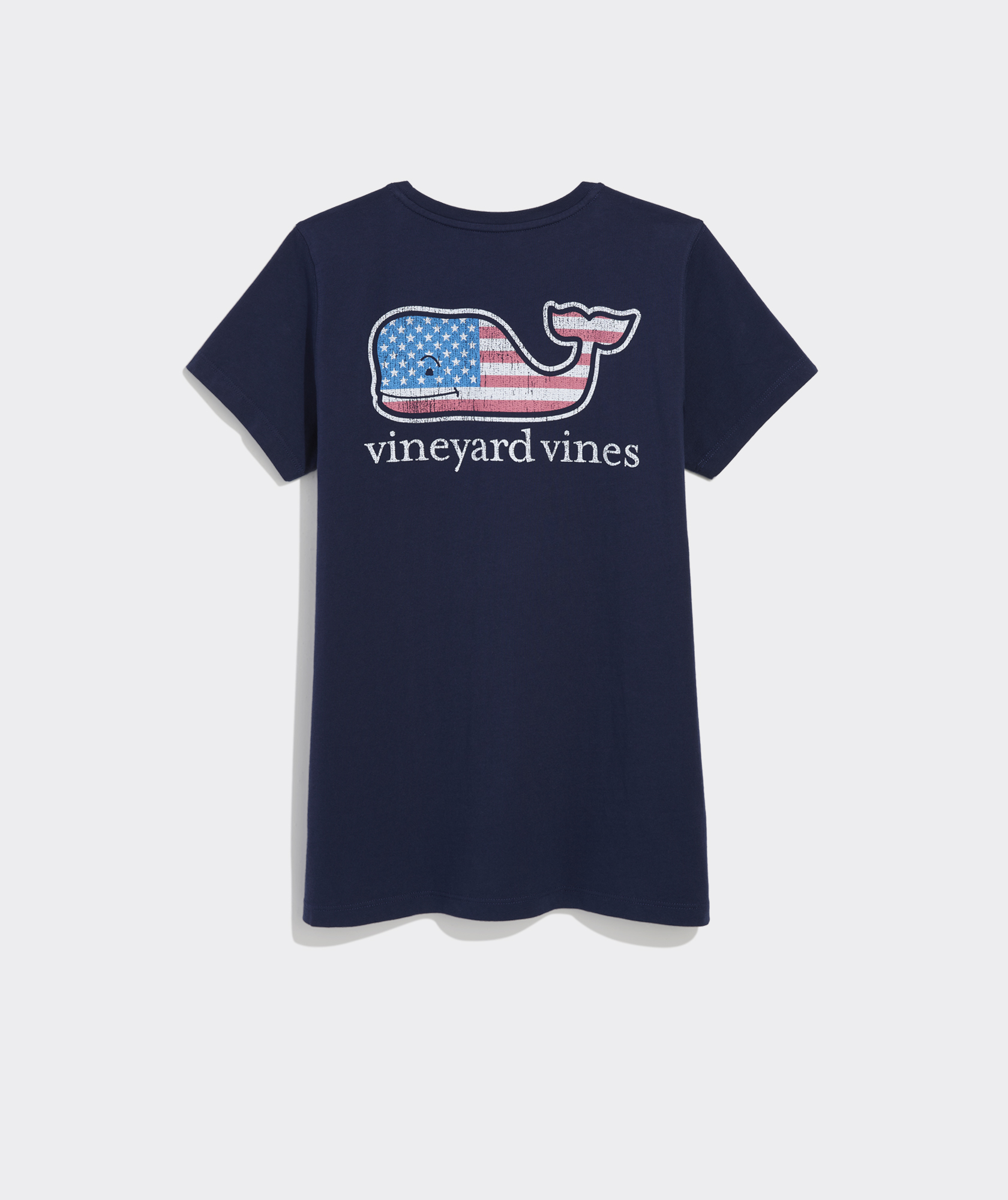 Flag Whale Short-Sleeve Pocket Tee
