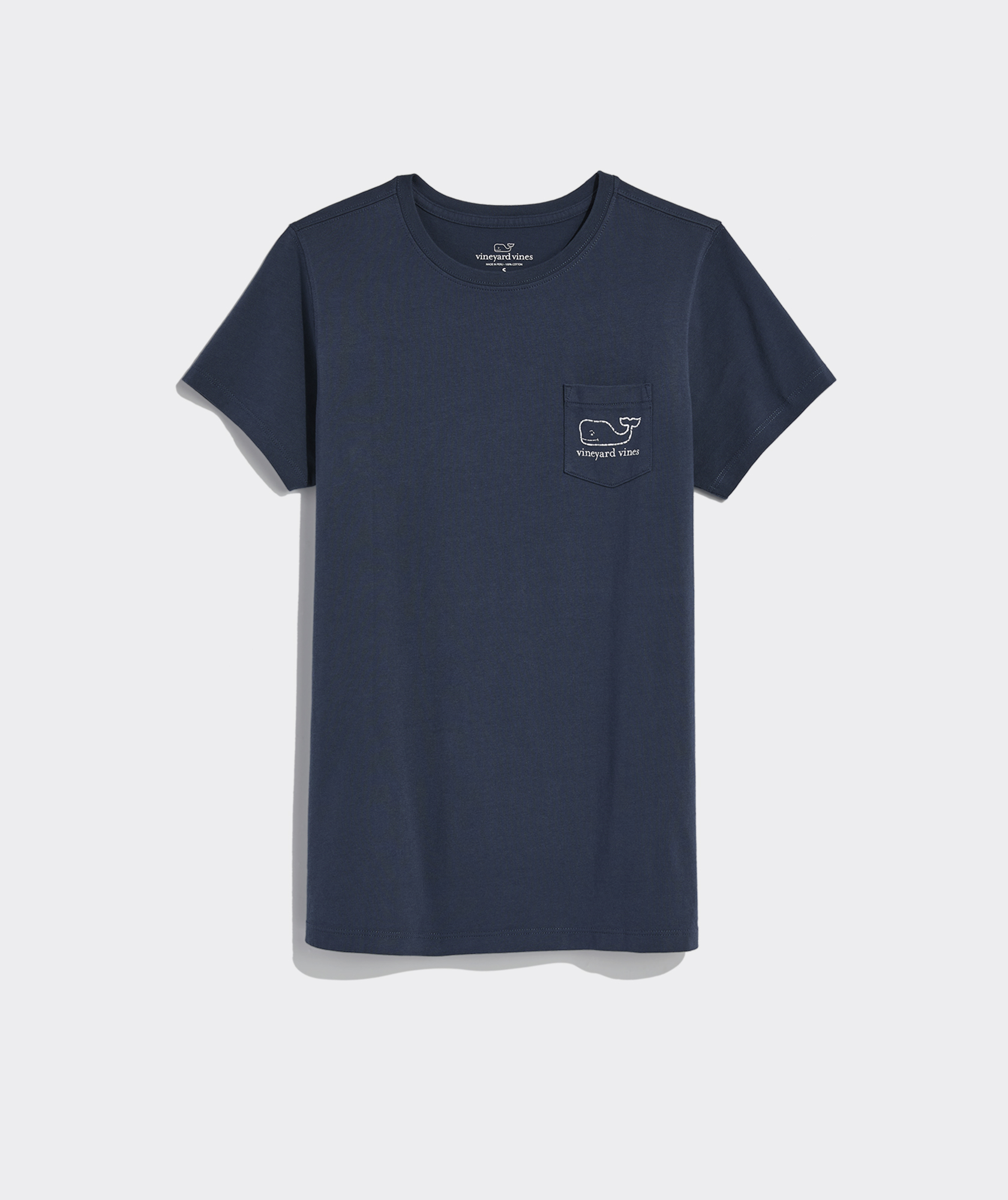 Women's Vintage Whale Short-Sleeve Pocket Tee