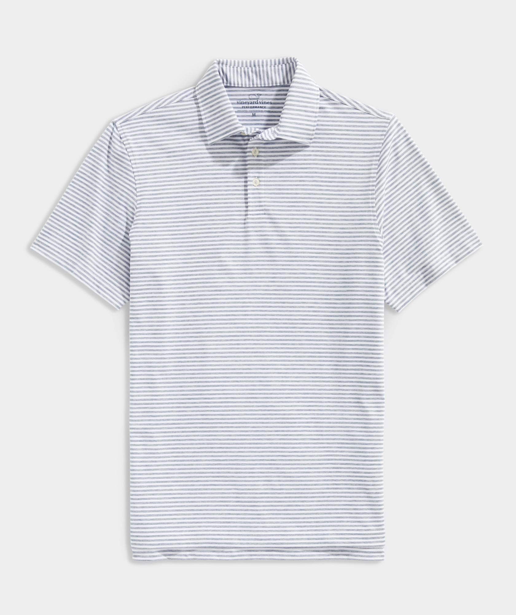 Men's Custom Heathered Winstead Stripe Sankaty Polo