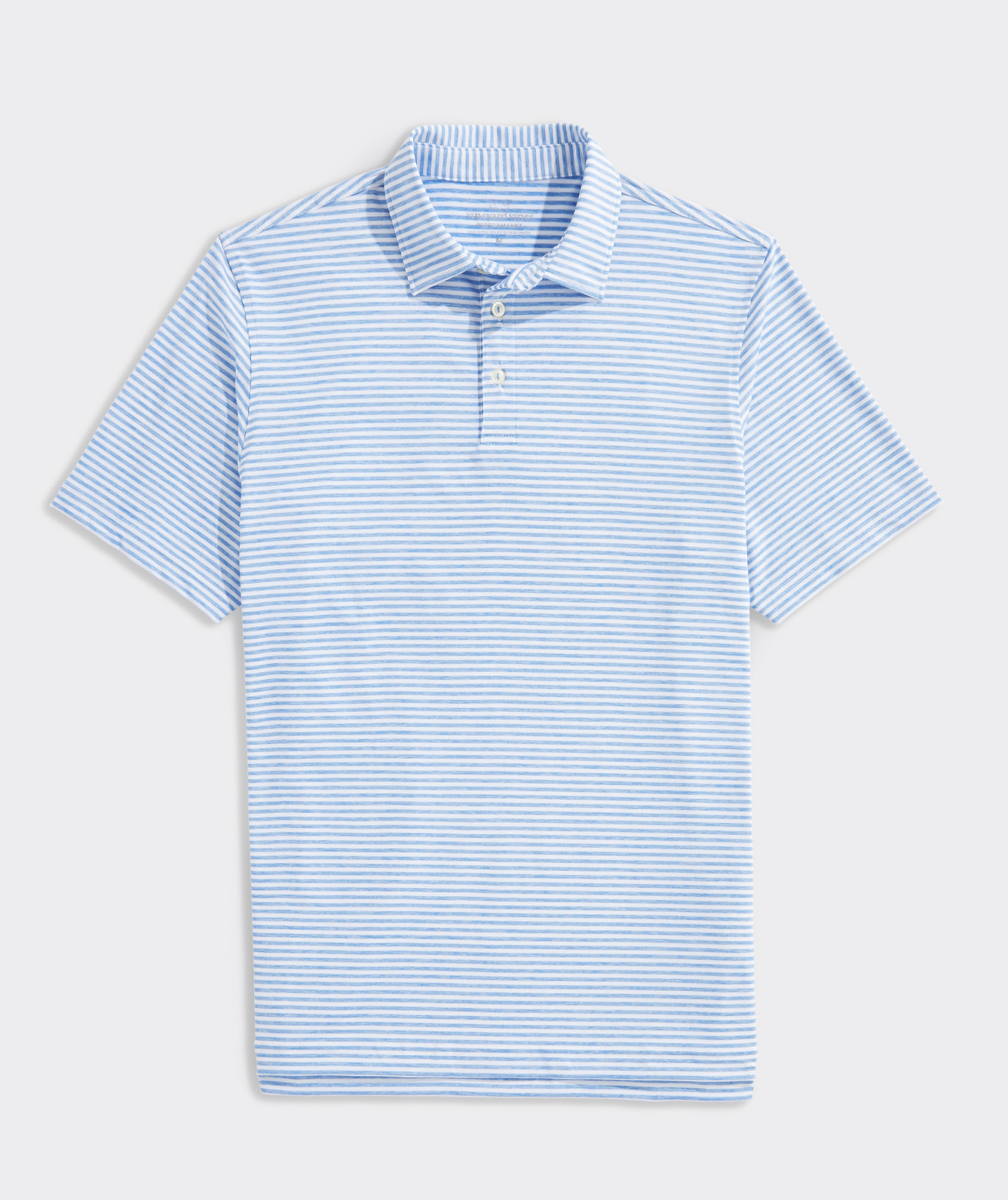 Men's Custom Heathered Winstead Stripe Sankaty Polo