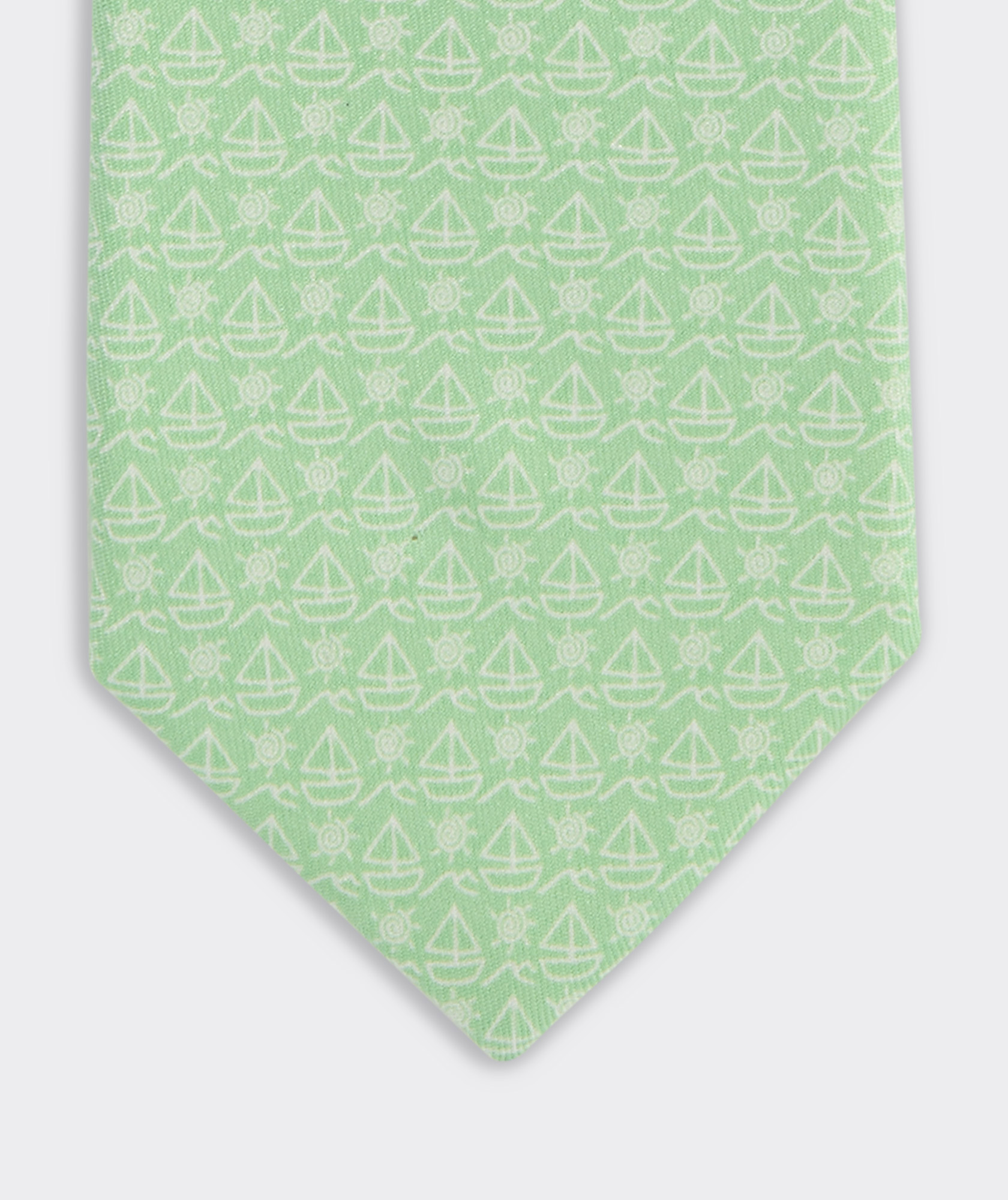Boys' Sailboat Silk Tie