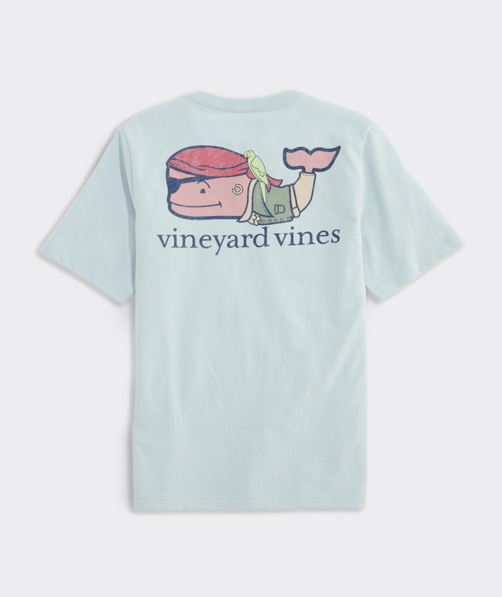 Boys' Pirate Whale Short-Sleeve Pocket Tee