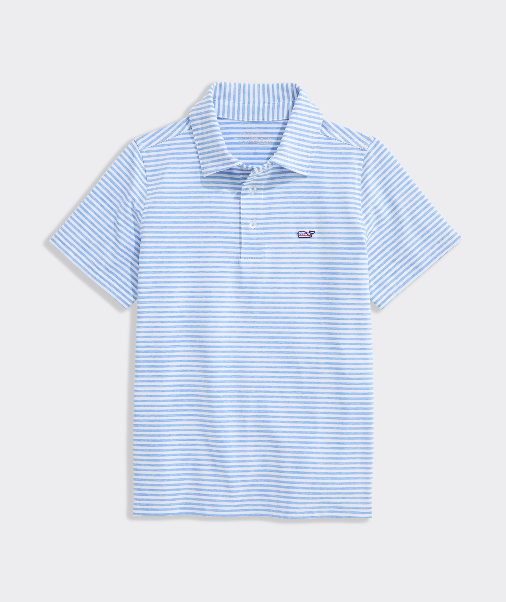 Boys' USA Whale Winstead Sankaty Polo