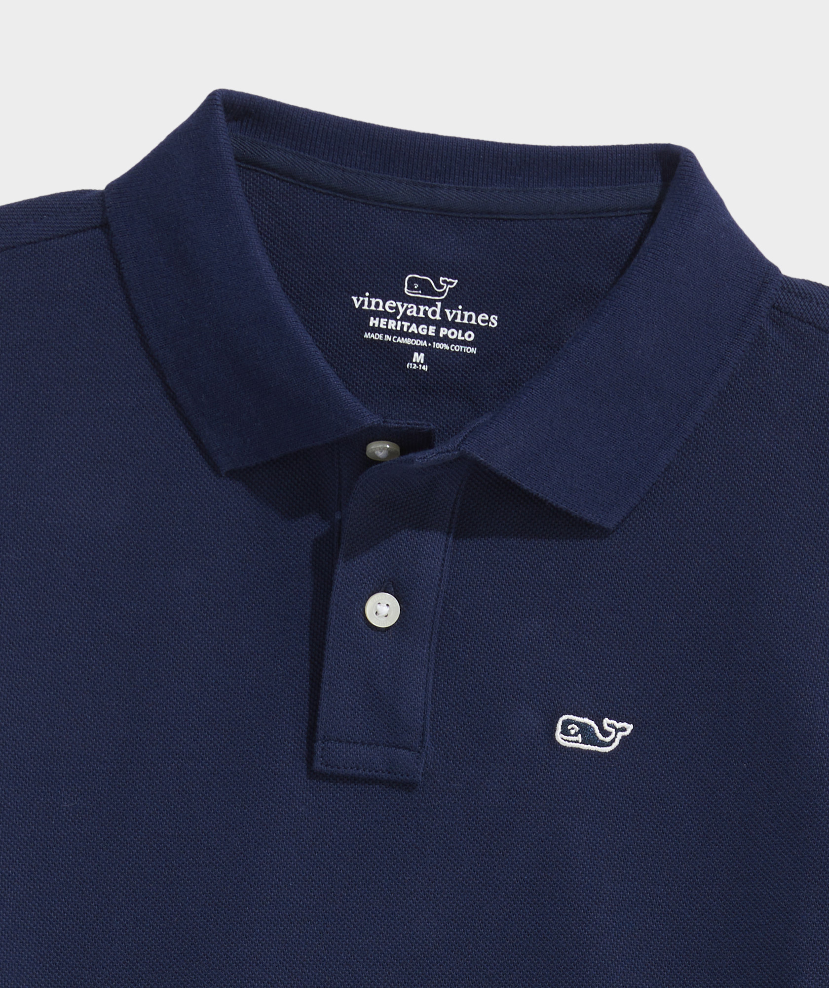 Boys' Heritage Pique Polo
