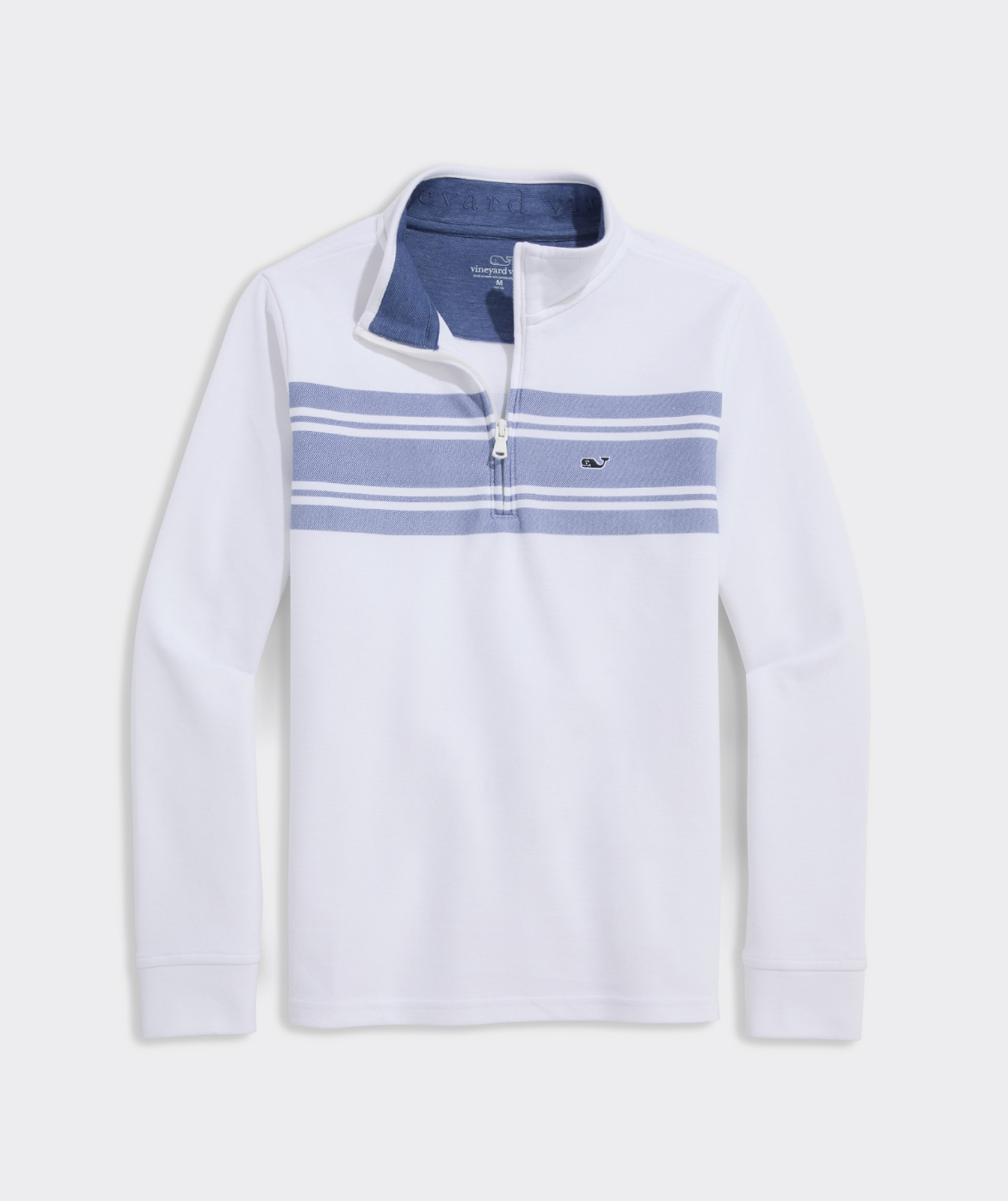 Boys' Striped Saltwater Quarter-Zip
