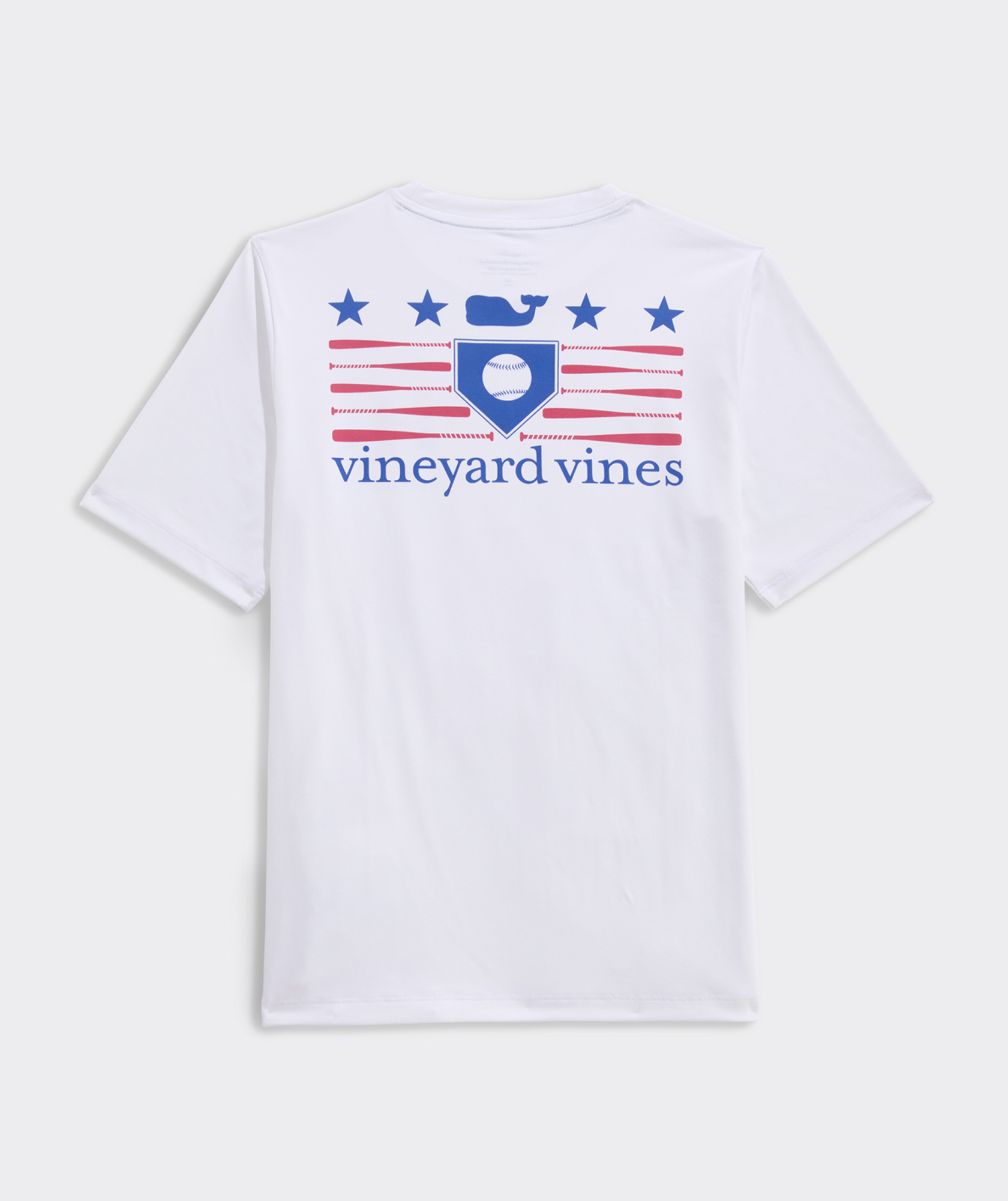 Boys' Baseball Stars Short-Sleeve Harbor Sun Performance Tee