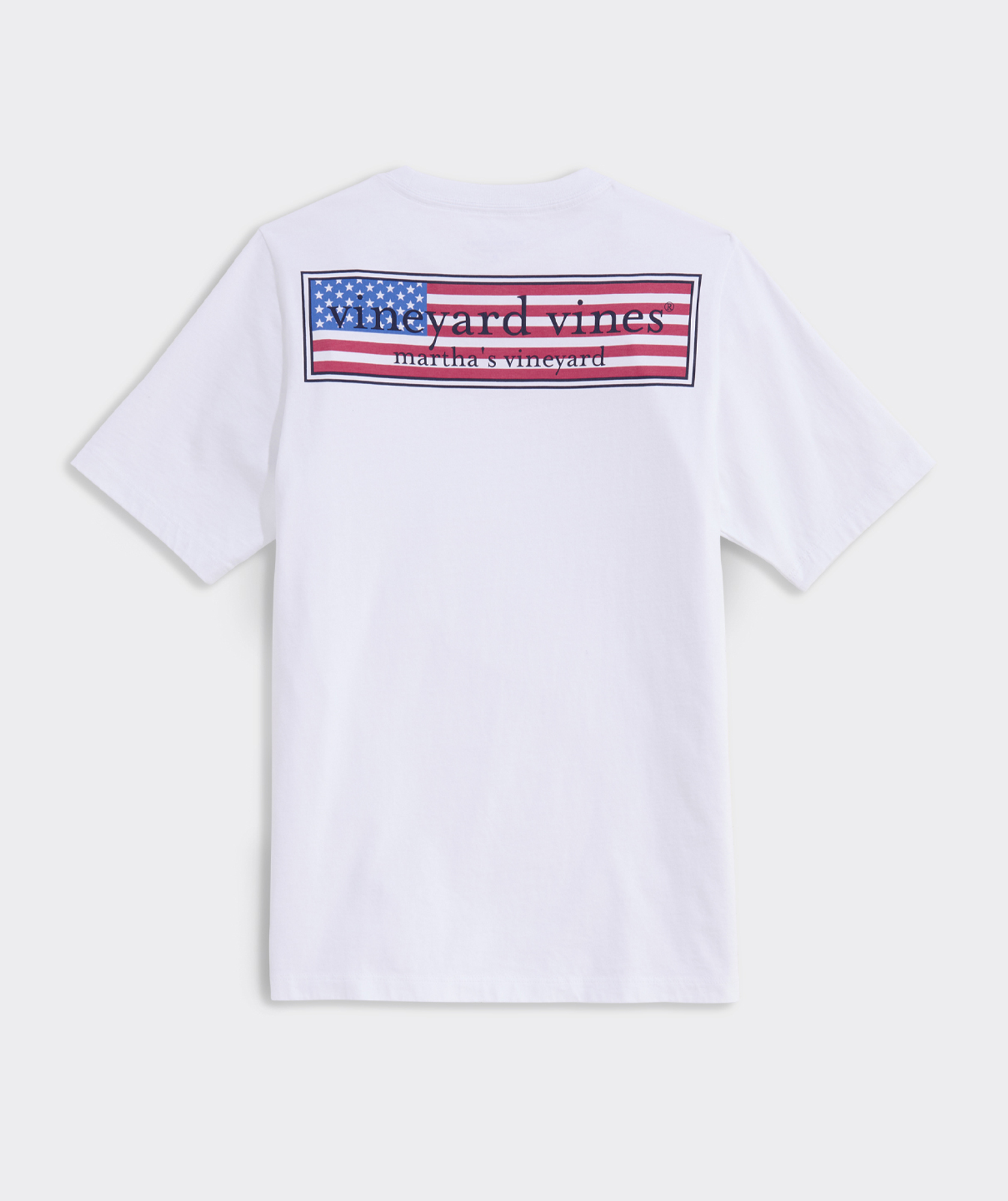 Boys' Classic USA Logo Box Short-Sleeve Pocket Tee
