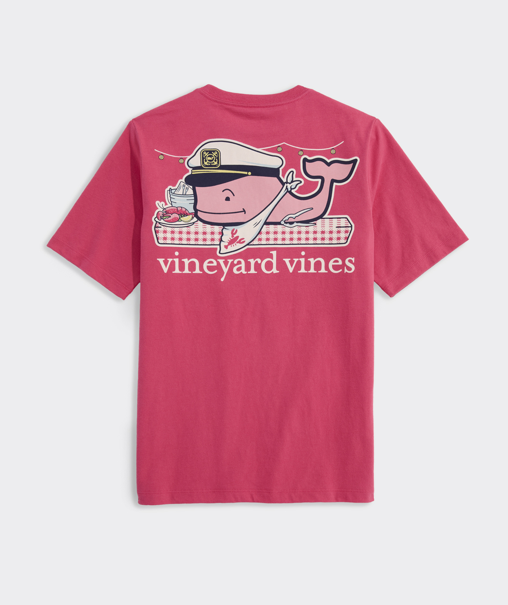 Boys' Lobster Bake Whale Short-Sleeve Pocket Tee