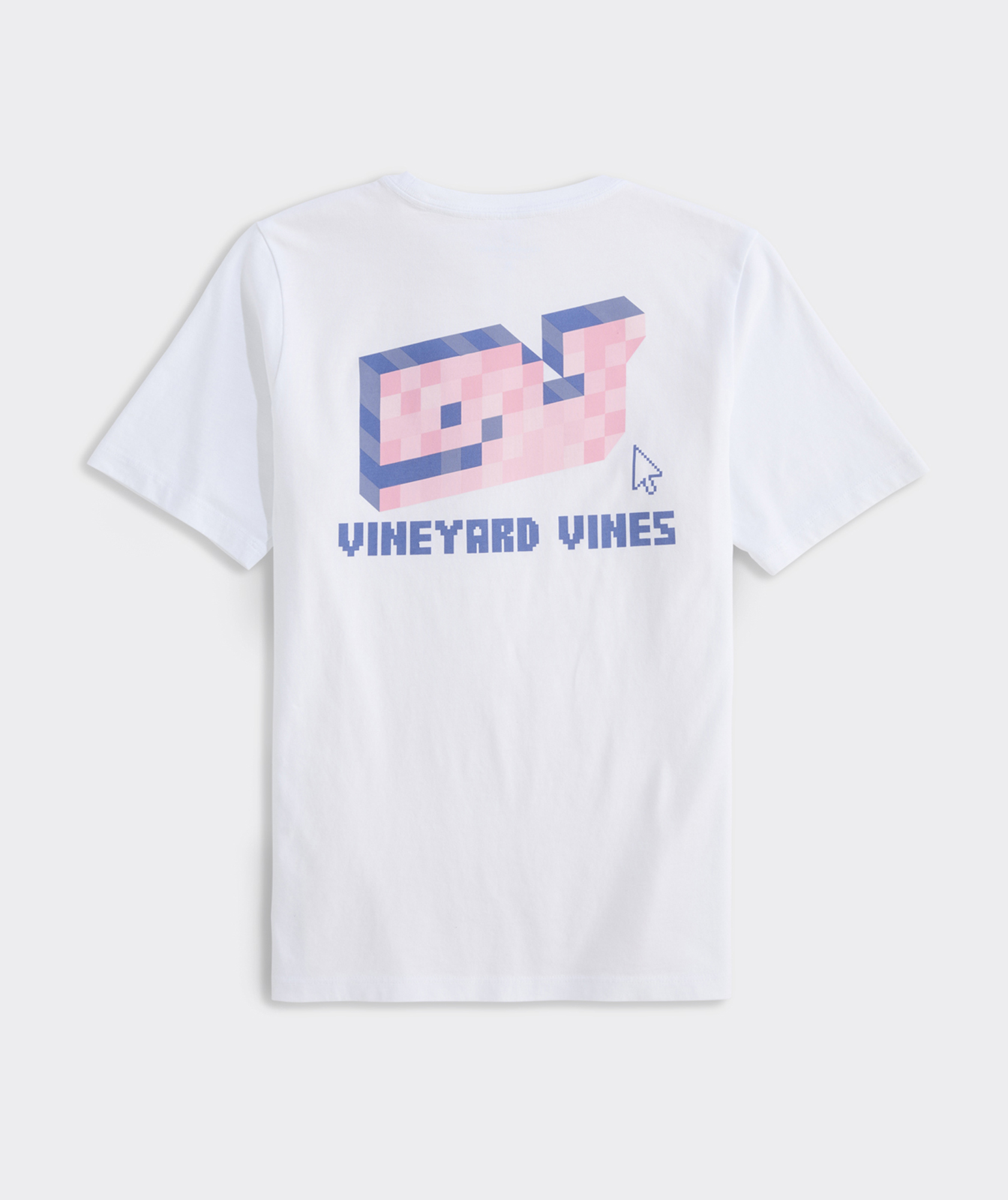 Boys' Pixel Whale Short-Sleeve Tee
