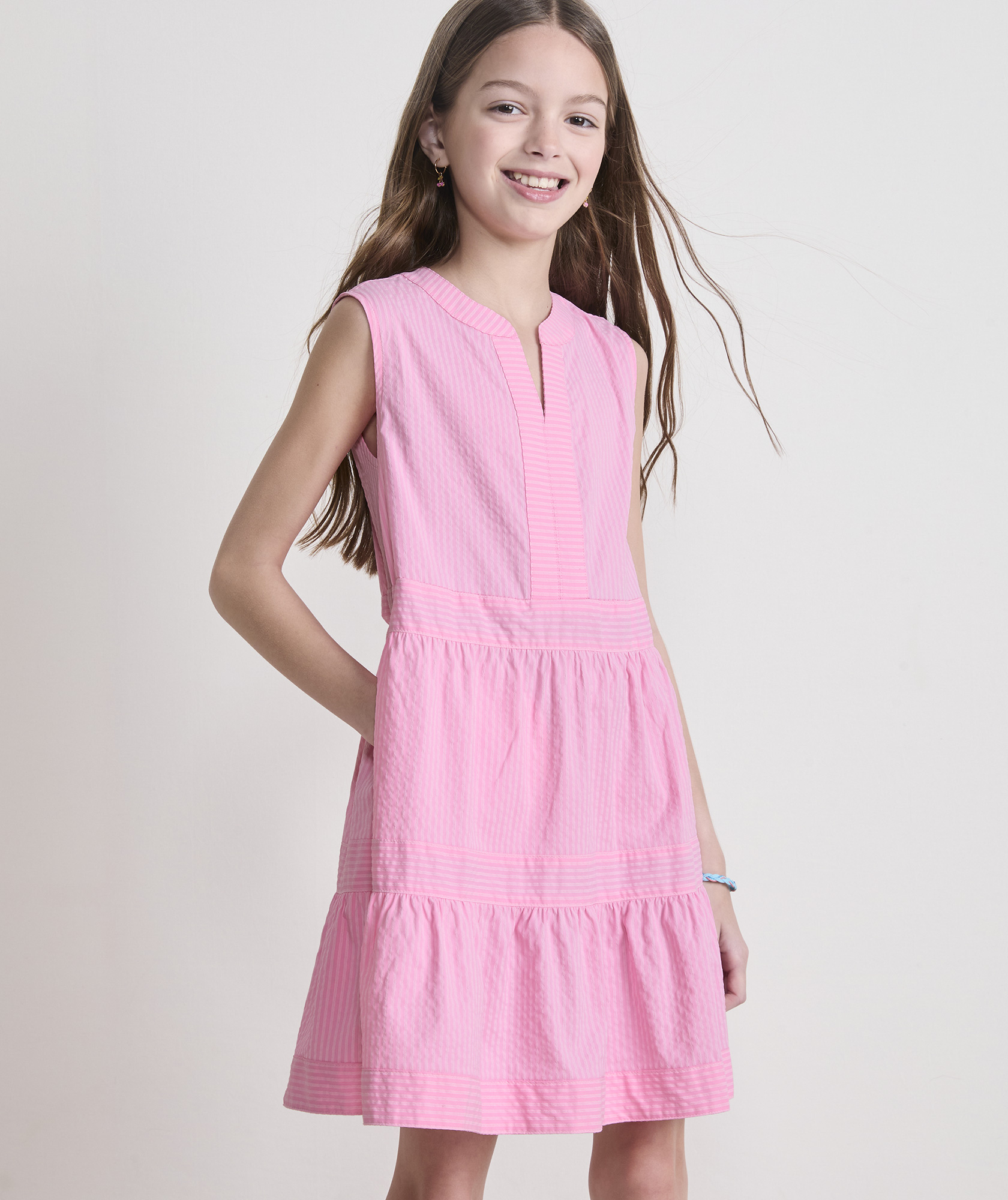 Girls' Tilly Harbor Seersucker Dress