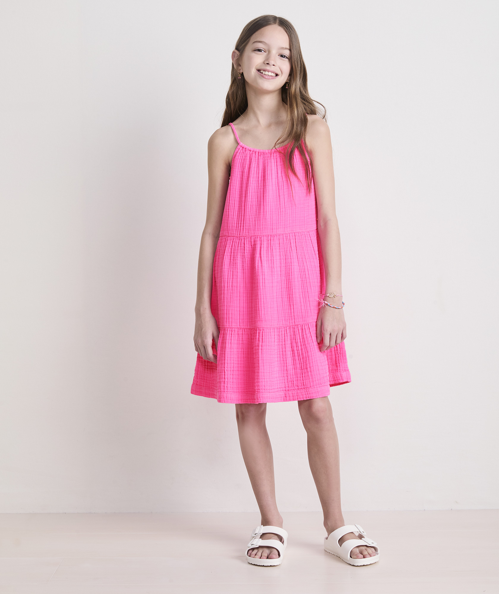 Girls' Kalli Gauze Dress