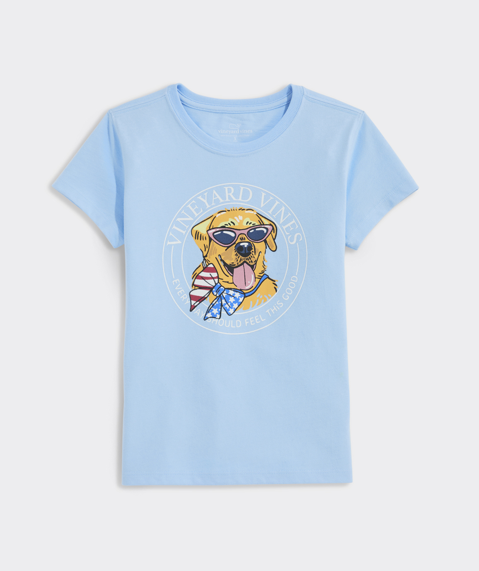 Girls' EDSFTG USA Pup Short-Sleeve Tee