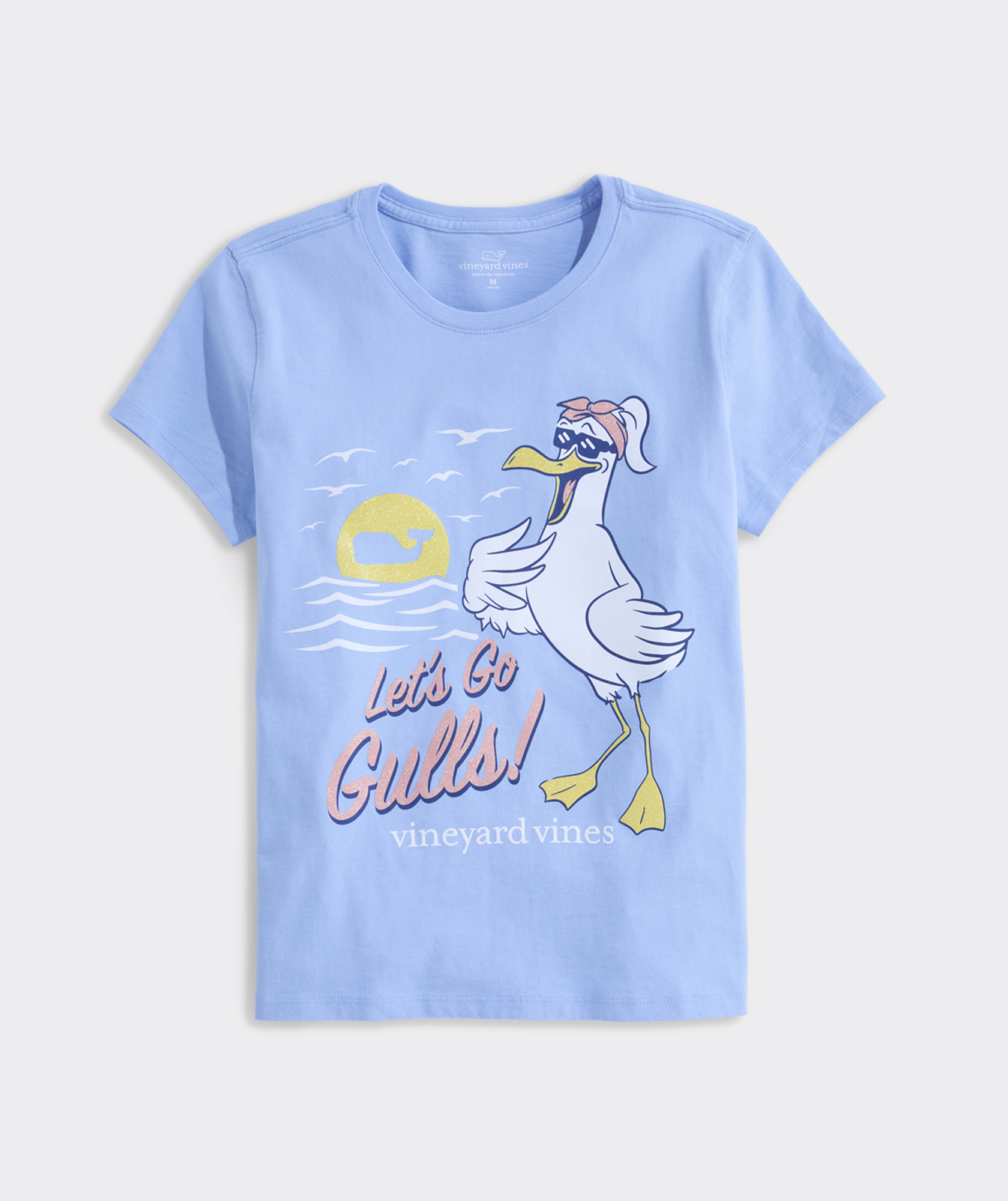 Girls' Let's Go Gulls Short-Sleeve Tee