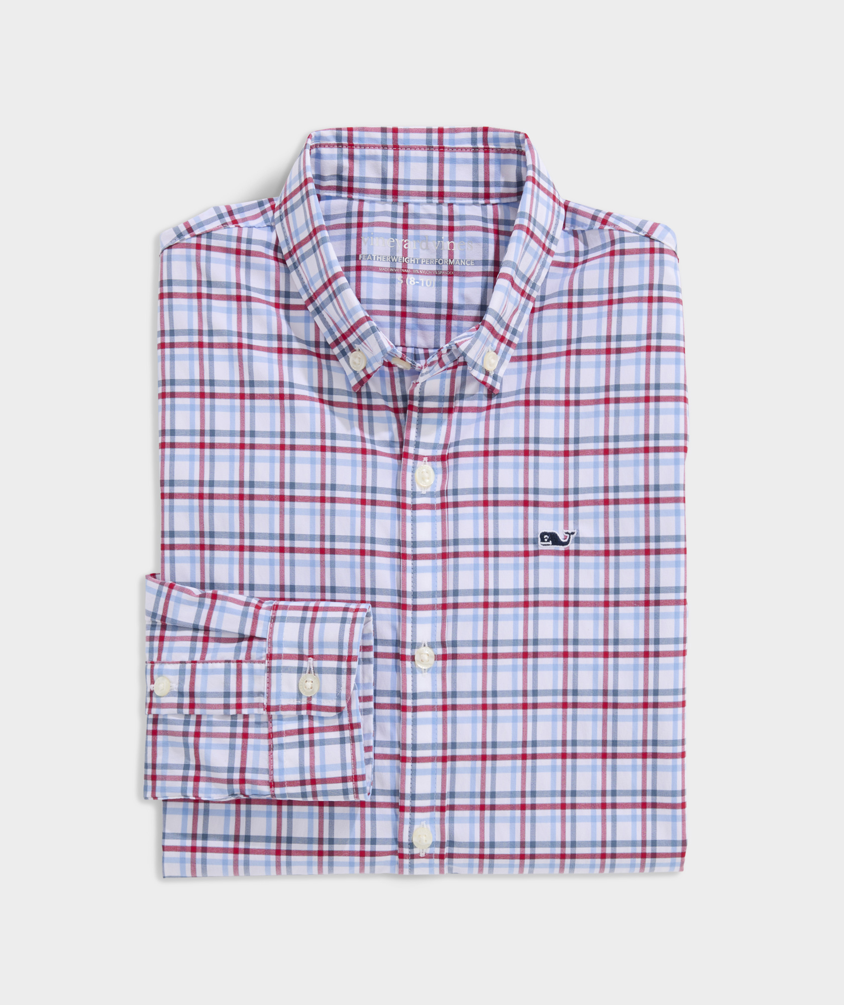 Boys' Callwood Plaid Featherweight Performance Shirt