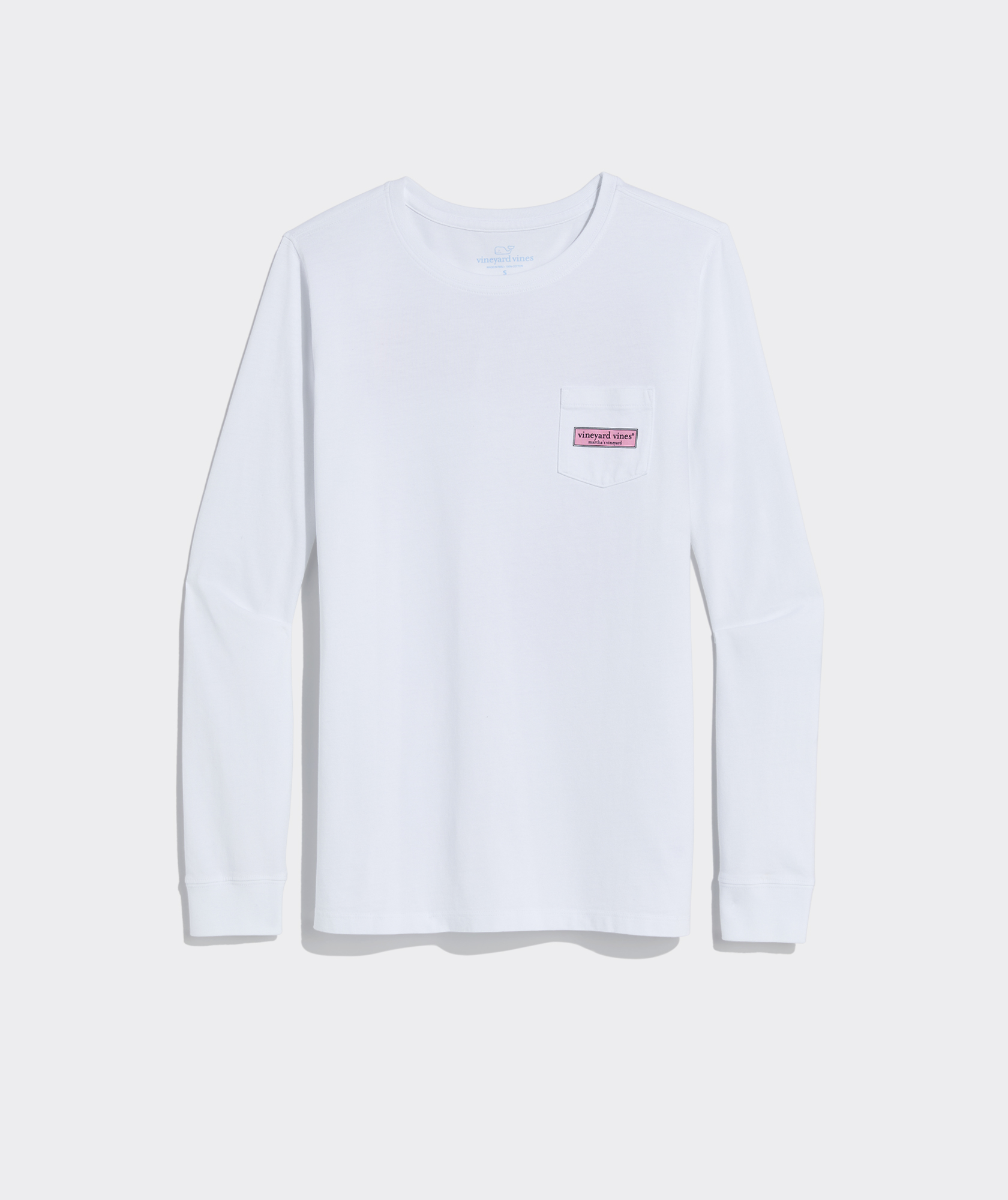 Women's Classic Logo Box Long-Sleeve Pocket Tee