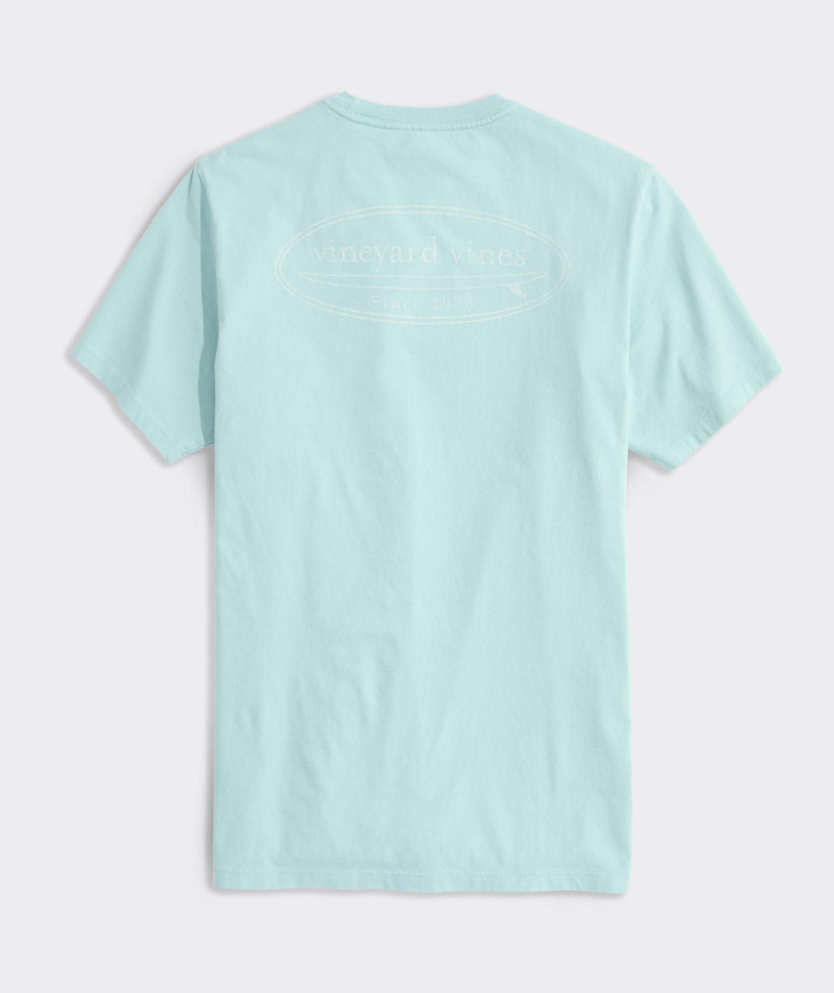 Drift Dye Outlined Surf Logo Short-Sleeve Pocket Tee