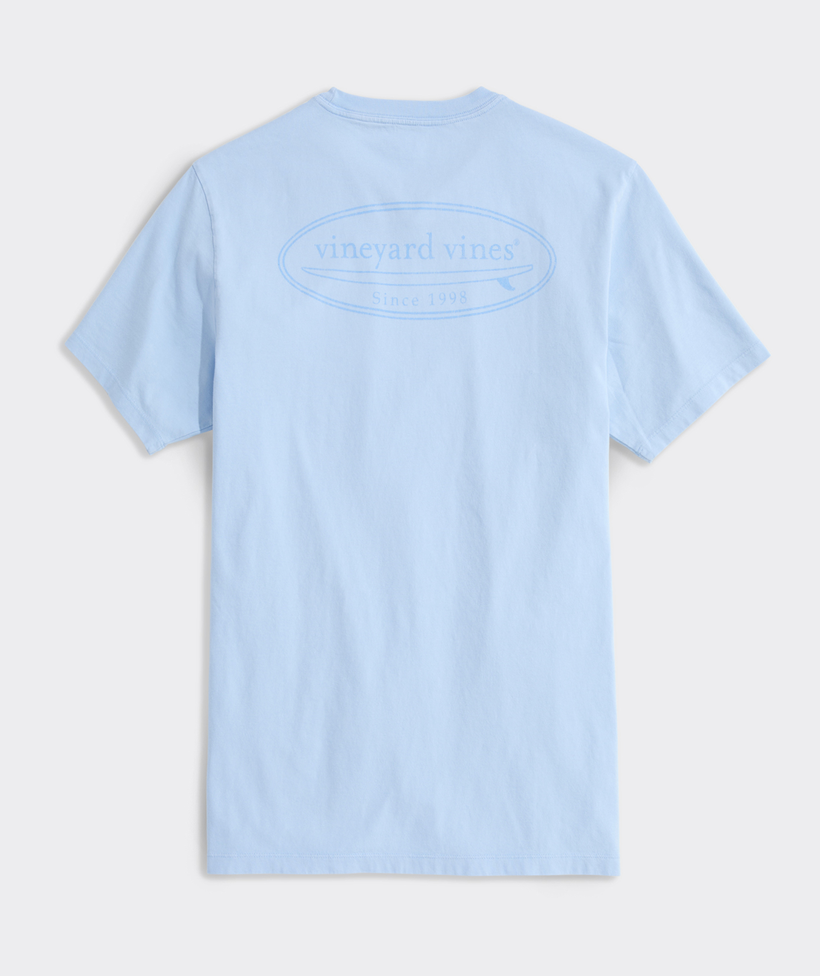 Drift Dye Outlined Surf Logo Short-Sleeve Pocket Tee