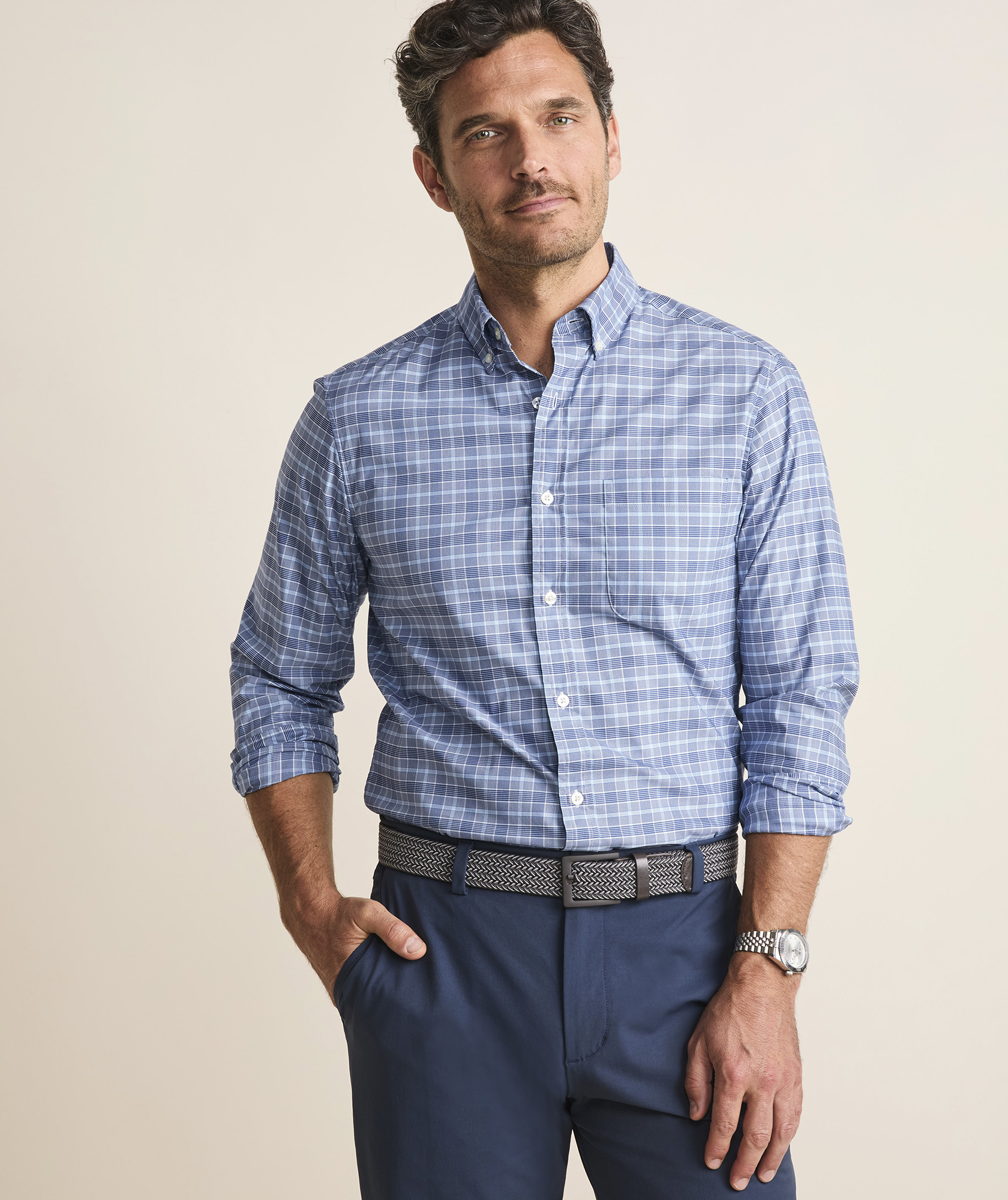 On-The-Go Flecked Bungee Belt