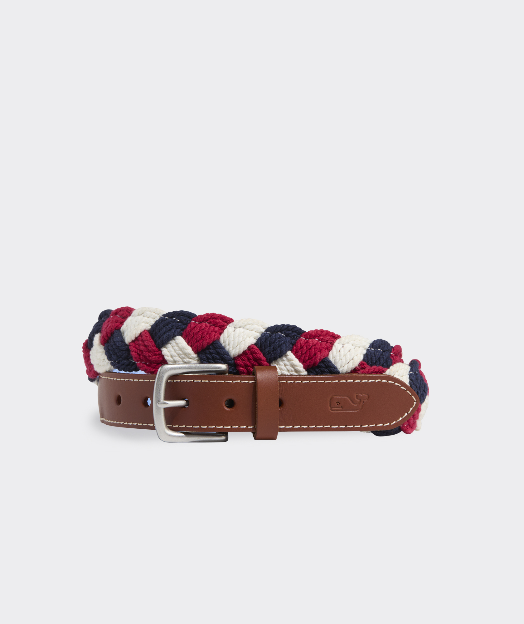 Colorblock Braided Rope Belt