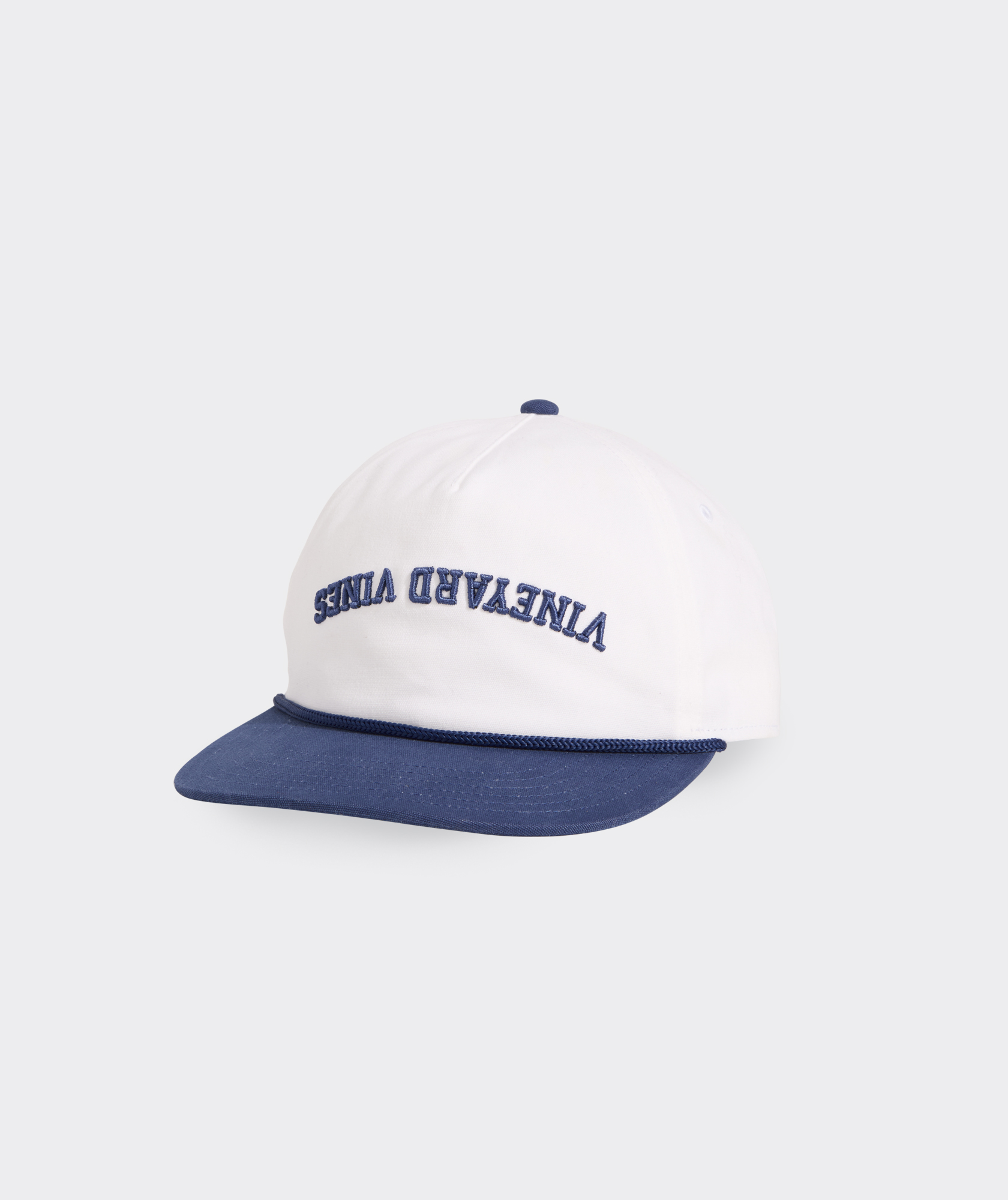 Embroidered Upside Down Logo 5-Panel Hat