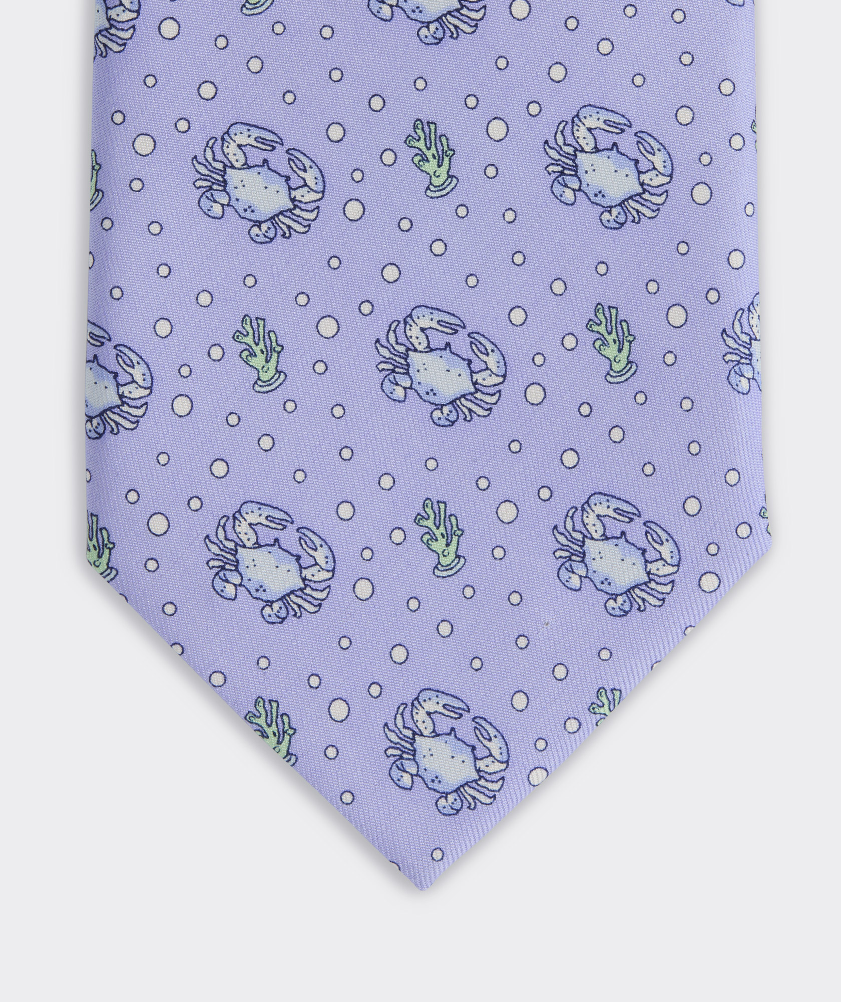 Crab Silk Tie
